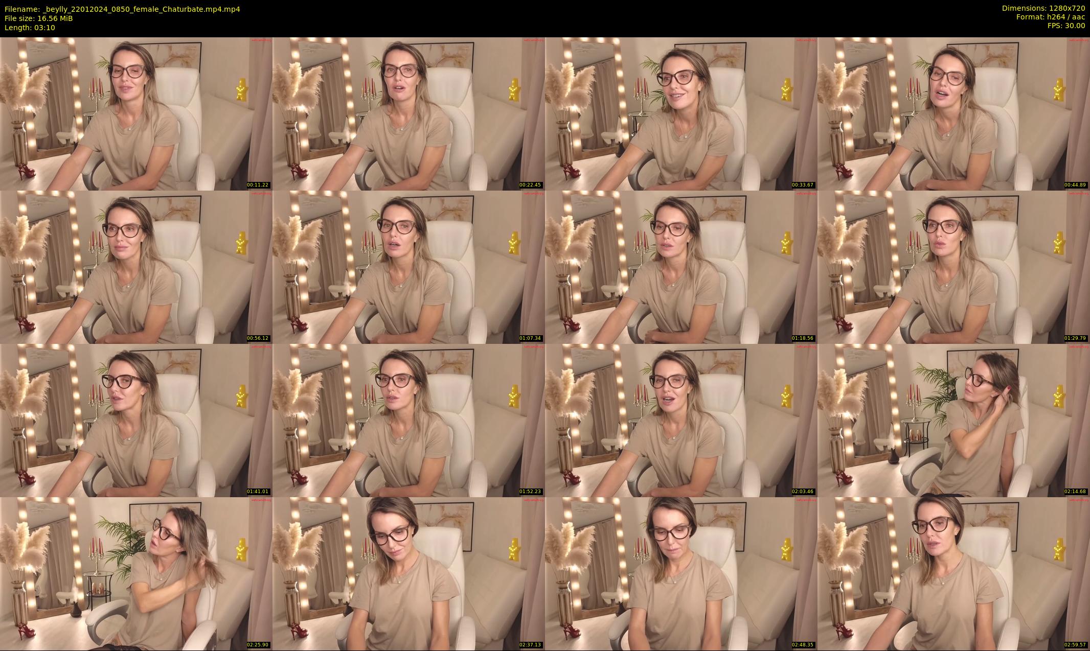 _beylly — 4 minute Chaturbate female cam show recording, 720p, Jan 22, 2024