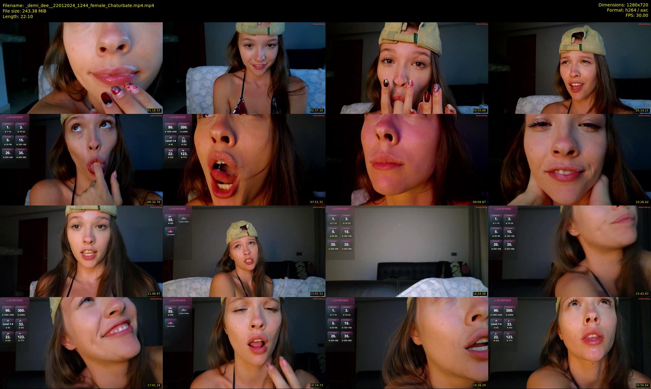 _demi_dee_ — 23 minute Chaturbate female cam show recording, 720p, Jan 22, 2024