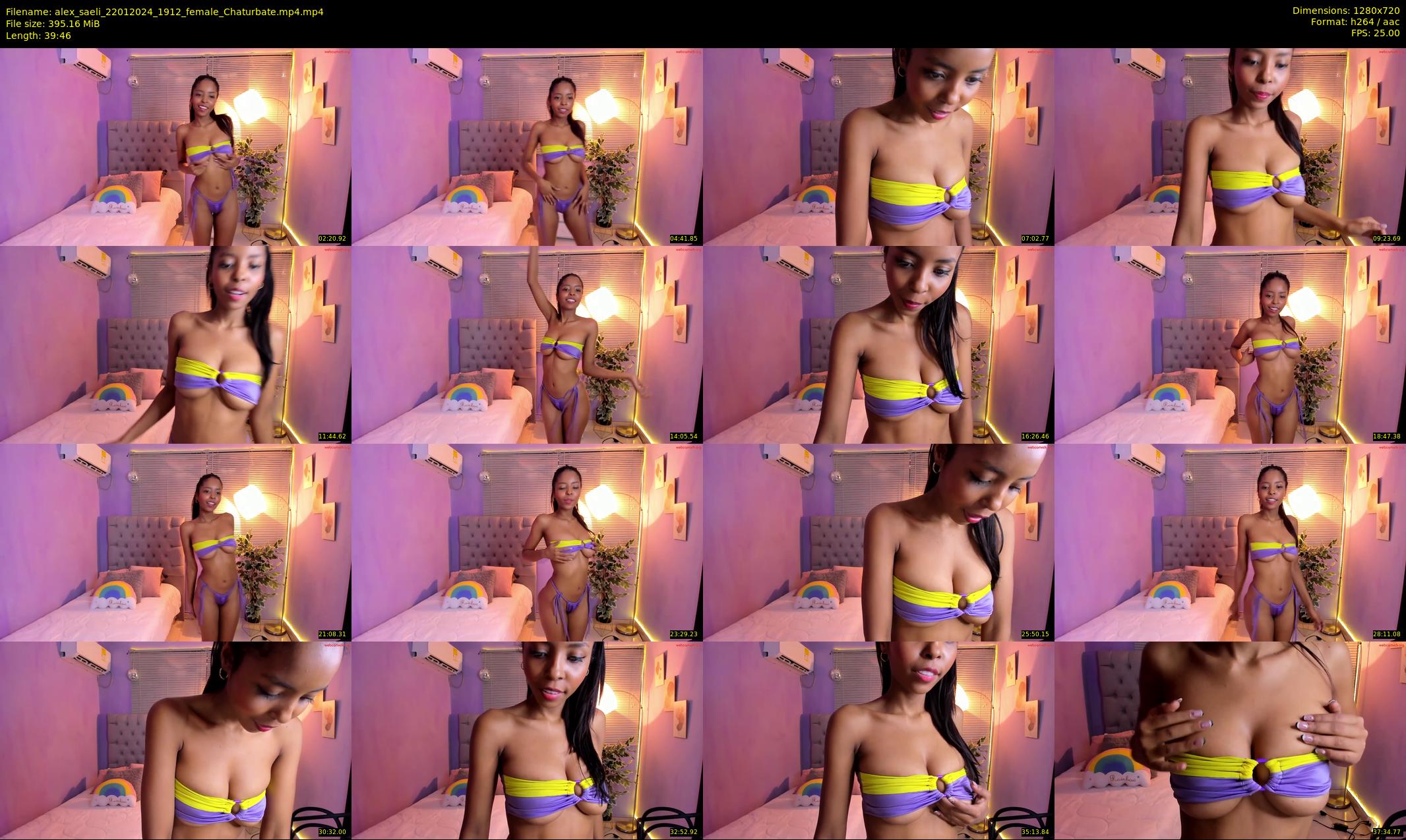 alex_saeli — 40 minute Chaturbate female cam show recording, 720p, Jan 22, 2024