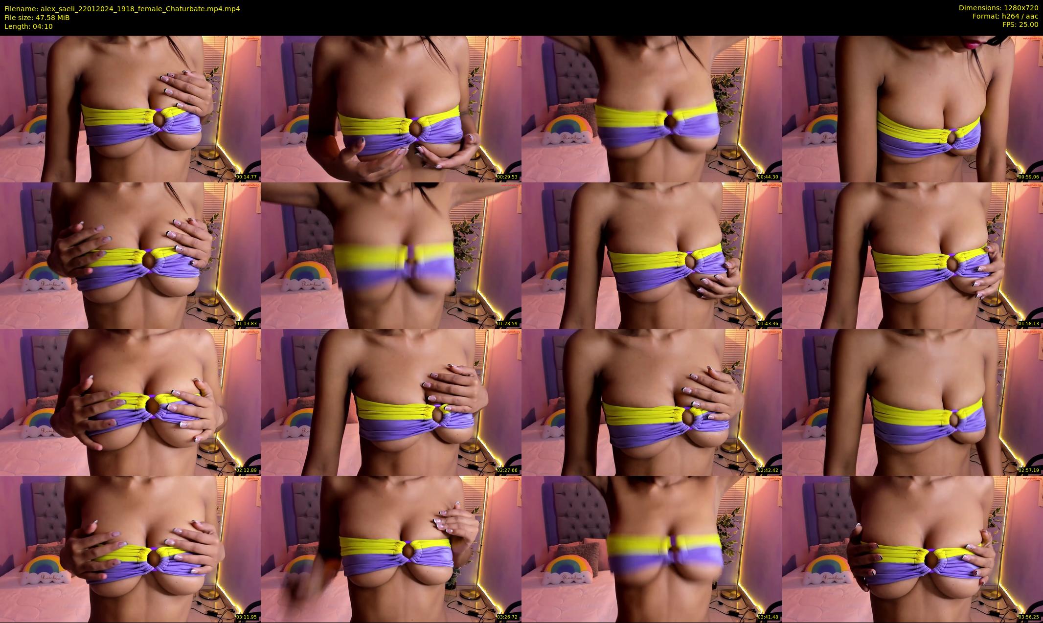 alex_saeli — 5 minute Chaturbate female cam show recording, 720p, Jan 22, 2024