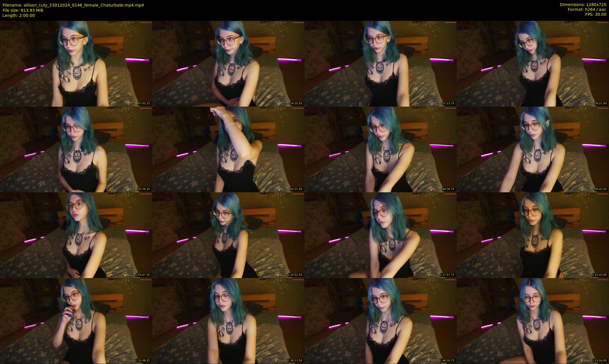 allison_cuty — 120 minute Chaturbate female cam show recording, 720p, Jan 23, 2024