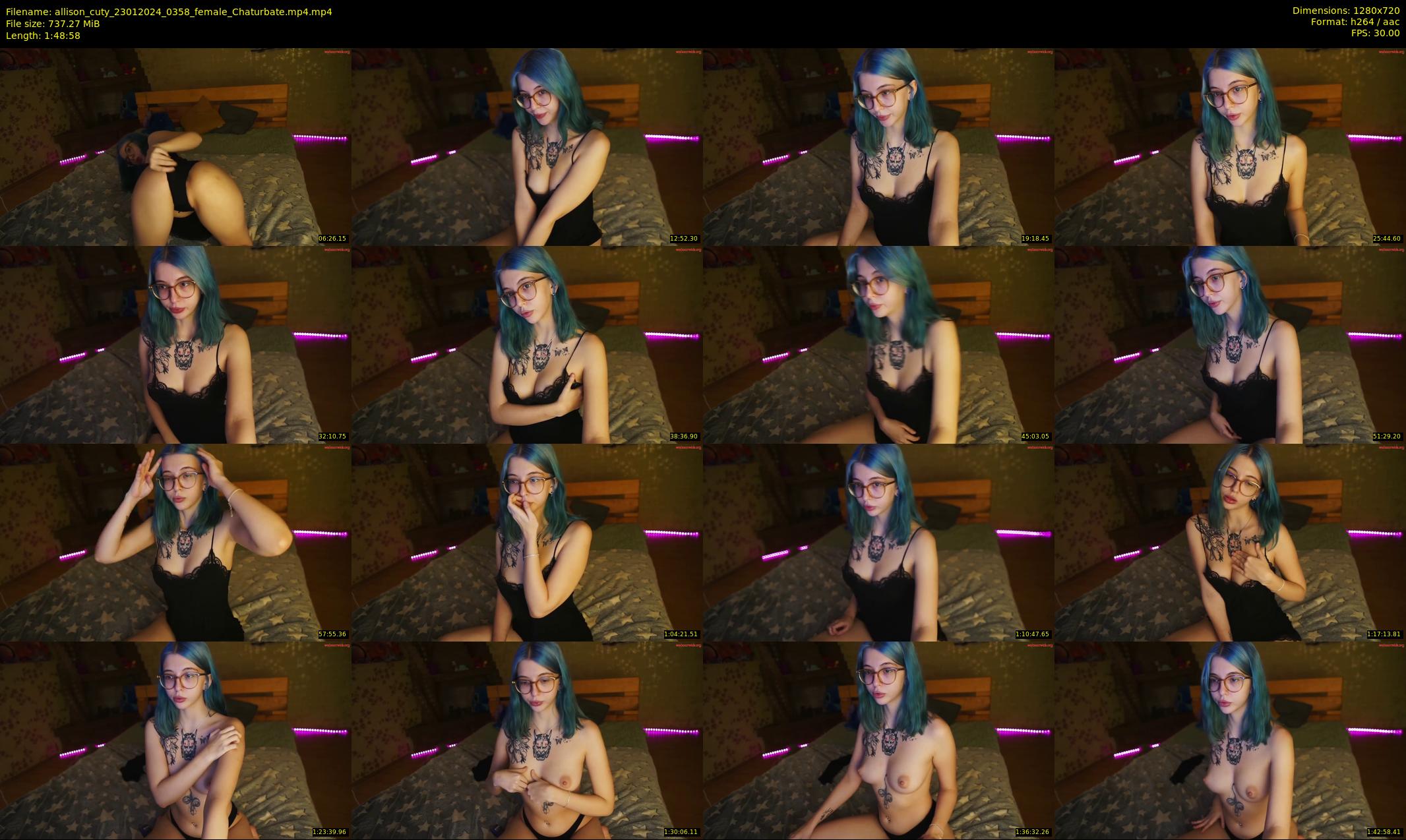 allison_cuty — 109 minute Chaturbate female cam show recording, 720p, Jan 23, 2024