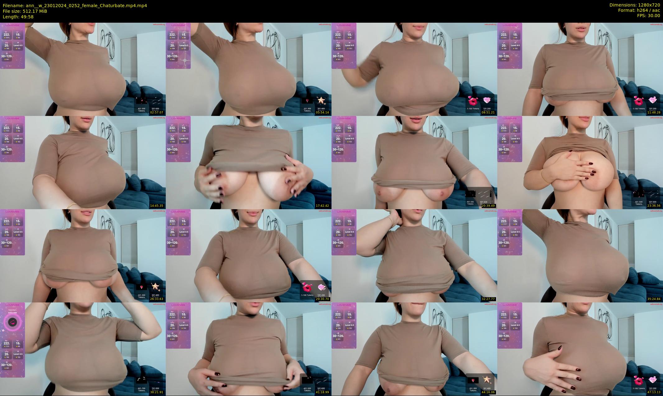 ann__w — 50 minute Chaturbate female cam show recording, 720p, Jan 23, 2024