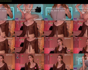 annelitt — 73 minute Chaturbate female cam show recording, 720p, Jan 22, 2024