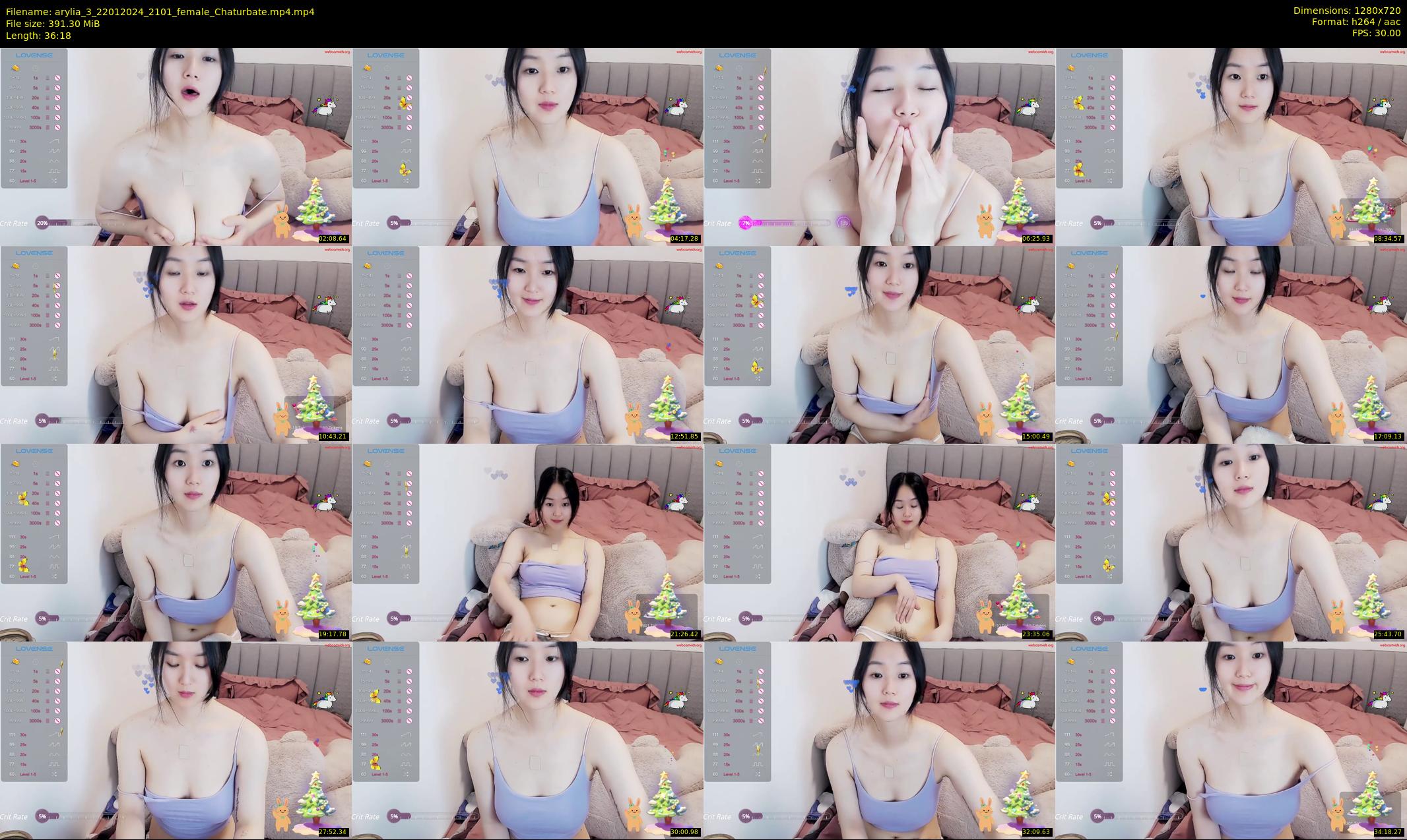 arylia_3 — 37 minute Chaturbate female cam show recording, 720p, Jan 22, 2024