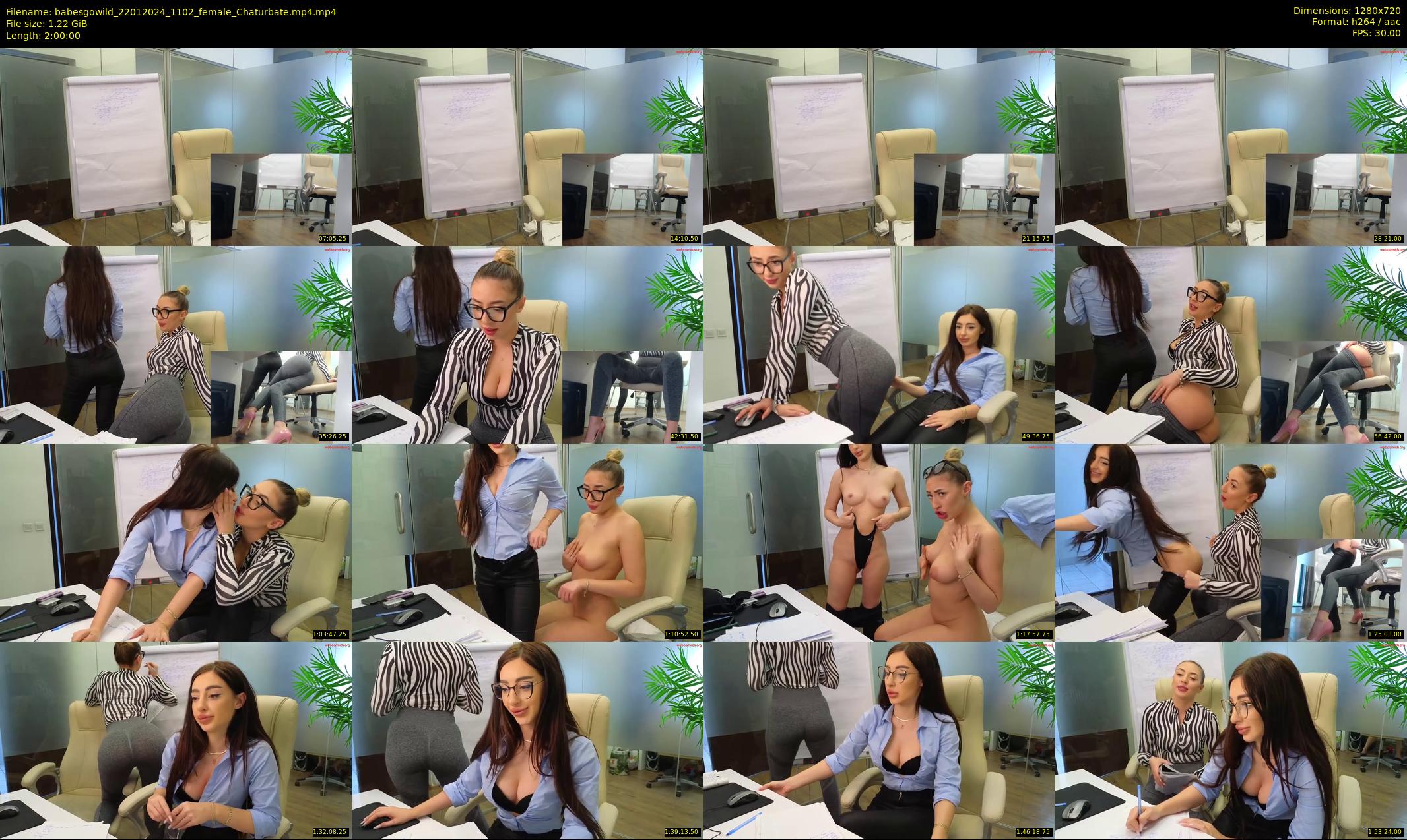 babesgowild — 120 minute Chaturbate couple cam show recording, 720p, Jan 22, 2024