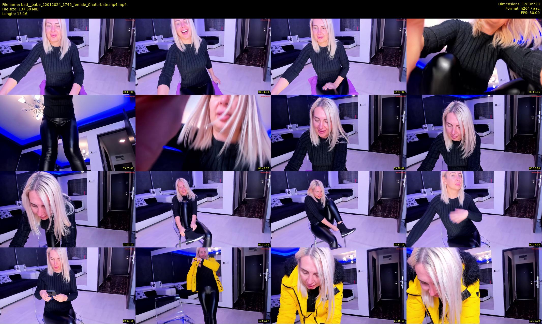 bad__babe — 14 minute Chaturbate female cam show recording, 720p, Jan 22, 2024