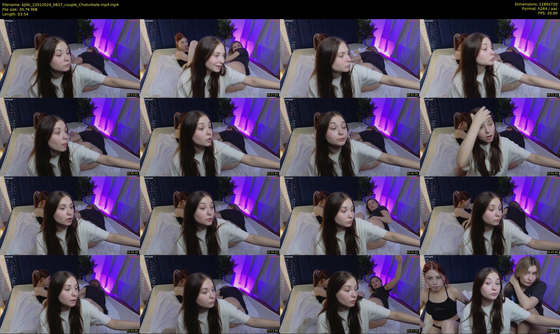 bjliki — 4 minute Chaturbate couple cam show recording, 720p, Jan 22, 2024