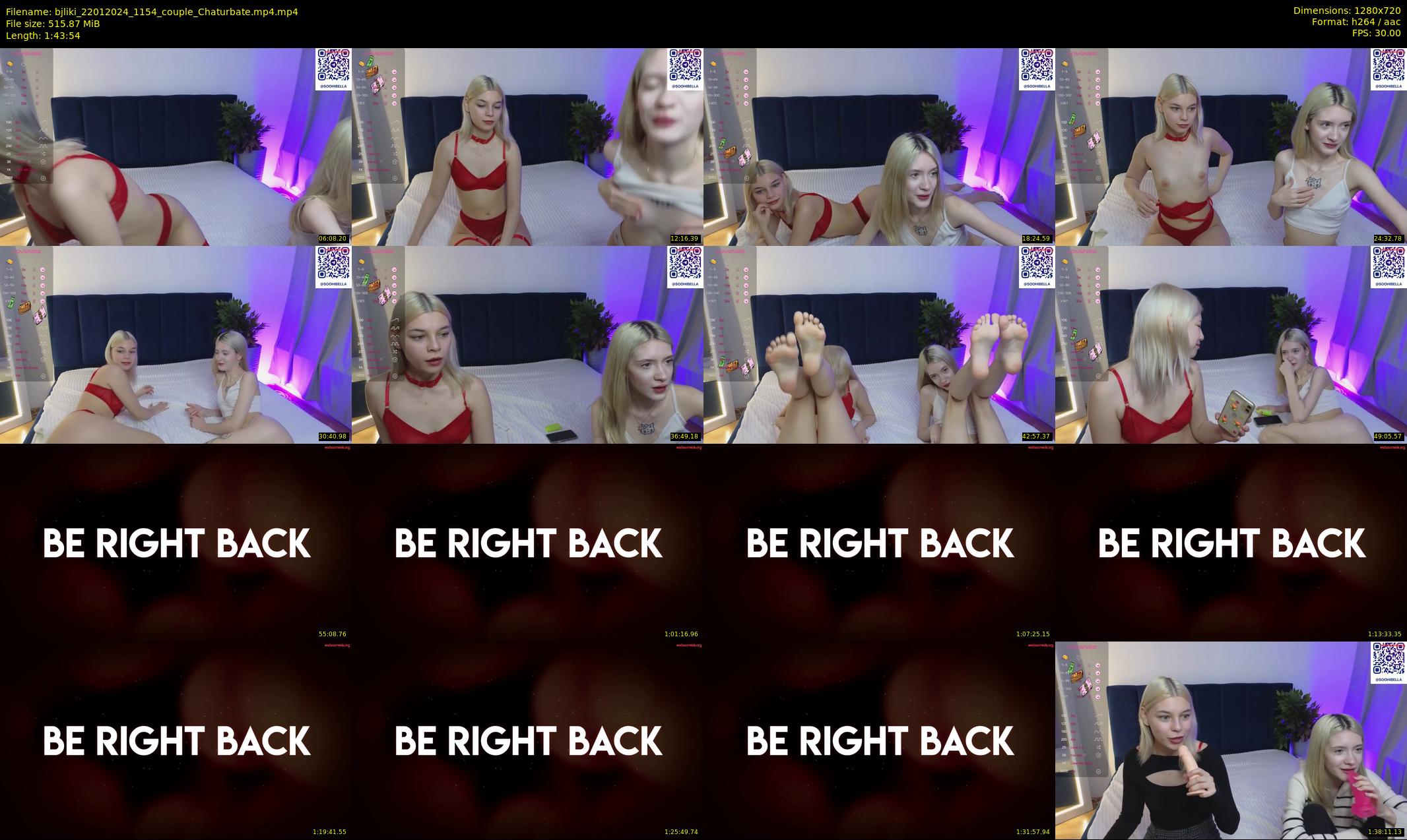bjliki — 104 minute Chaturbate couple cam show recording, 720p, Jan 22, 2024