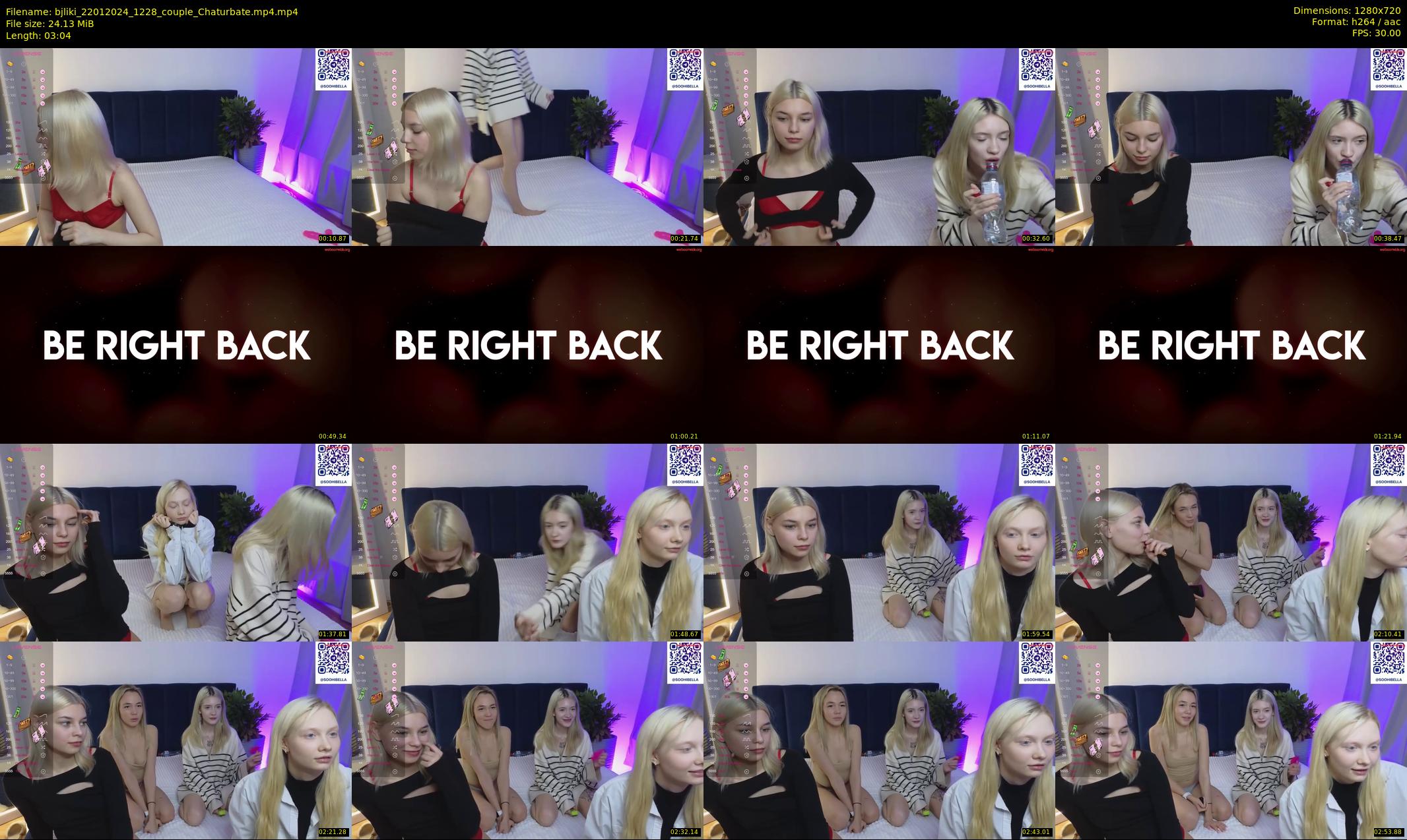 bjliki — 4 minute Chaturbate couple cam show recording, 720p, Jan 22, 2024