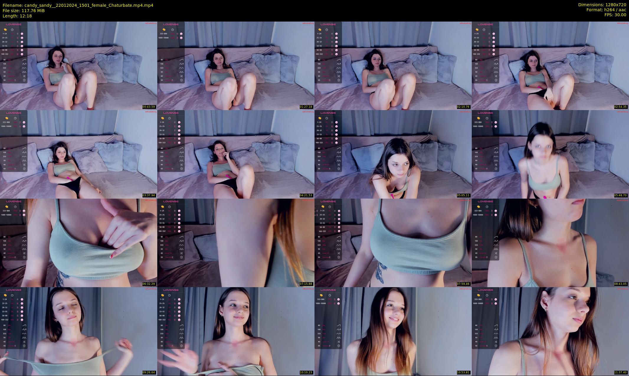 candy_sandy_ — 13 minute Chaturbate female cam show recording, 720p, Jan 22, 2024