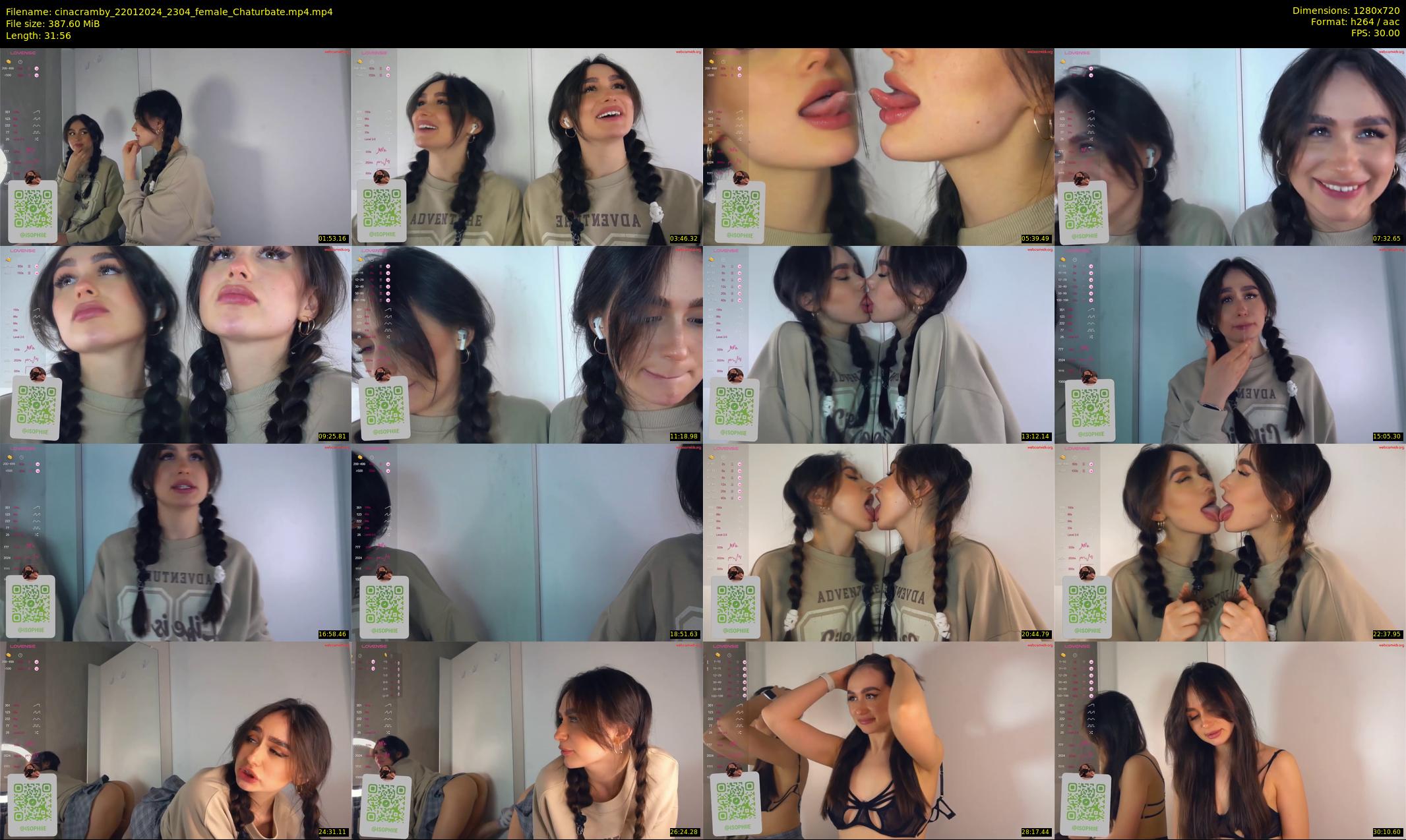 cinacramby — 32 minute Chaturbate female cam show recording, 720p, Jan 22, 2024
