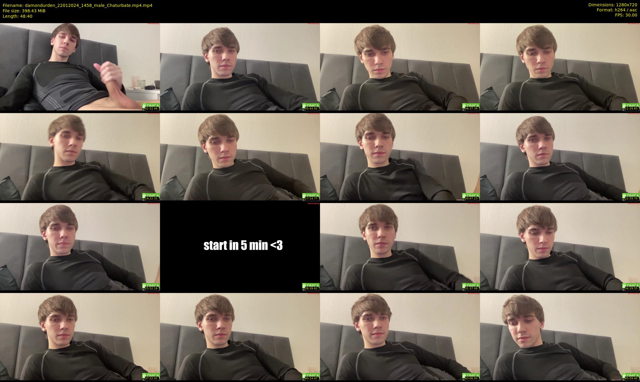 damondurden — 49 minute Chaturbate male cam show recording, 720p, Jan 22, 2024