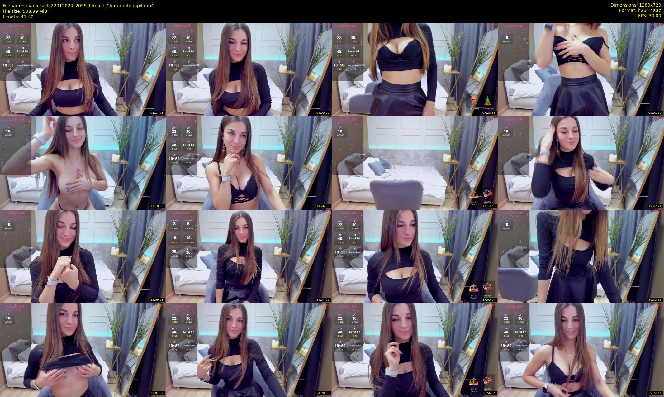 diana_soft — 42 minute Chaturbate female cam show recording, 720p, Jan 22, 2024