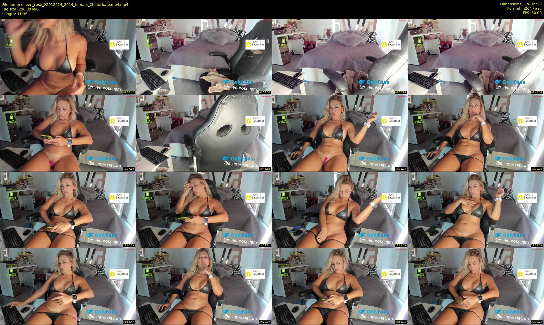 eileen_rose — 42 minute Chaturbate female cam show recording, 720p, Jan 22, 2024