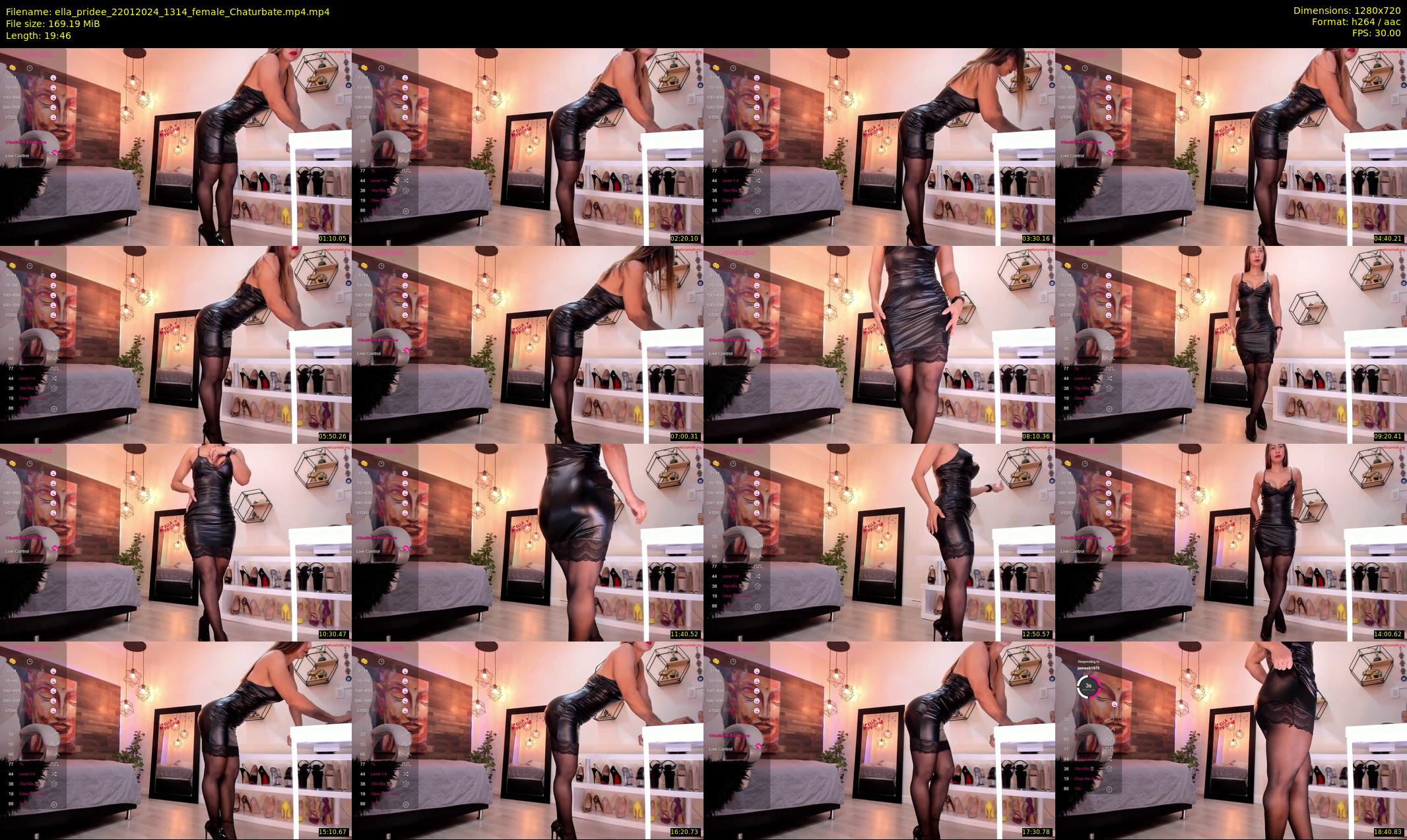 ella_pridee — 20 minute Chaturbate female cam show recording, 720p, Jan 22, 2024