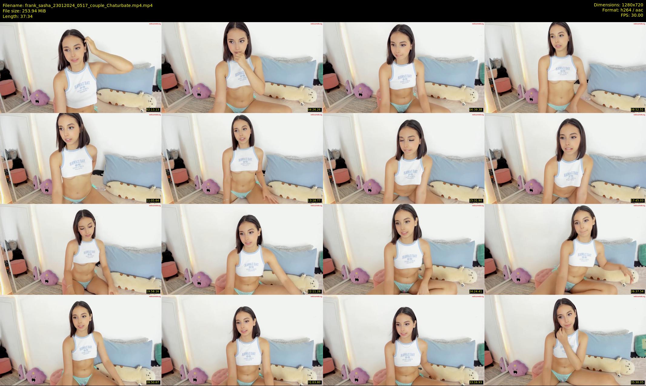 frank_sasha — 38 minute Chaturbate couple cam show recording, 720p, Jan 23, 2024