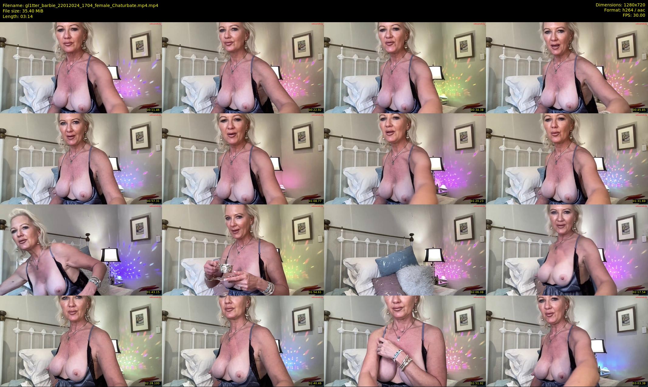 gl1tter_barbie — 4 minute Chaturbate female cam show recording, 720p, Jan 22, 2024