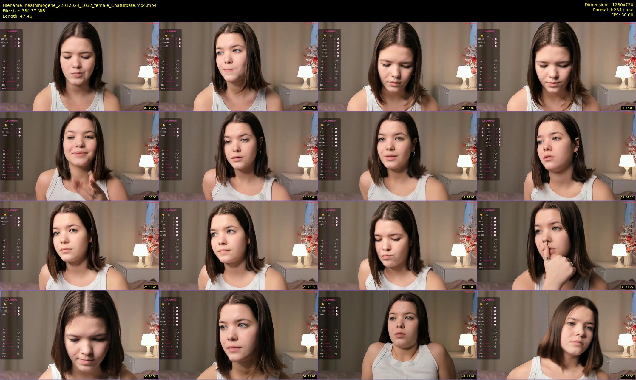 heathimogene — 48 minute Chaturbate female cam show recording, 720p, Jan 22, 2024