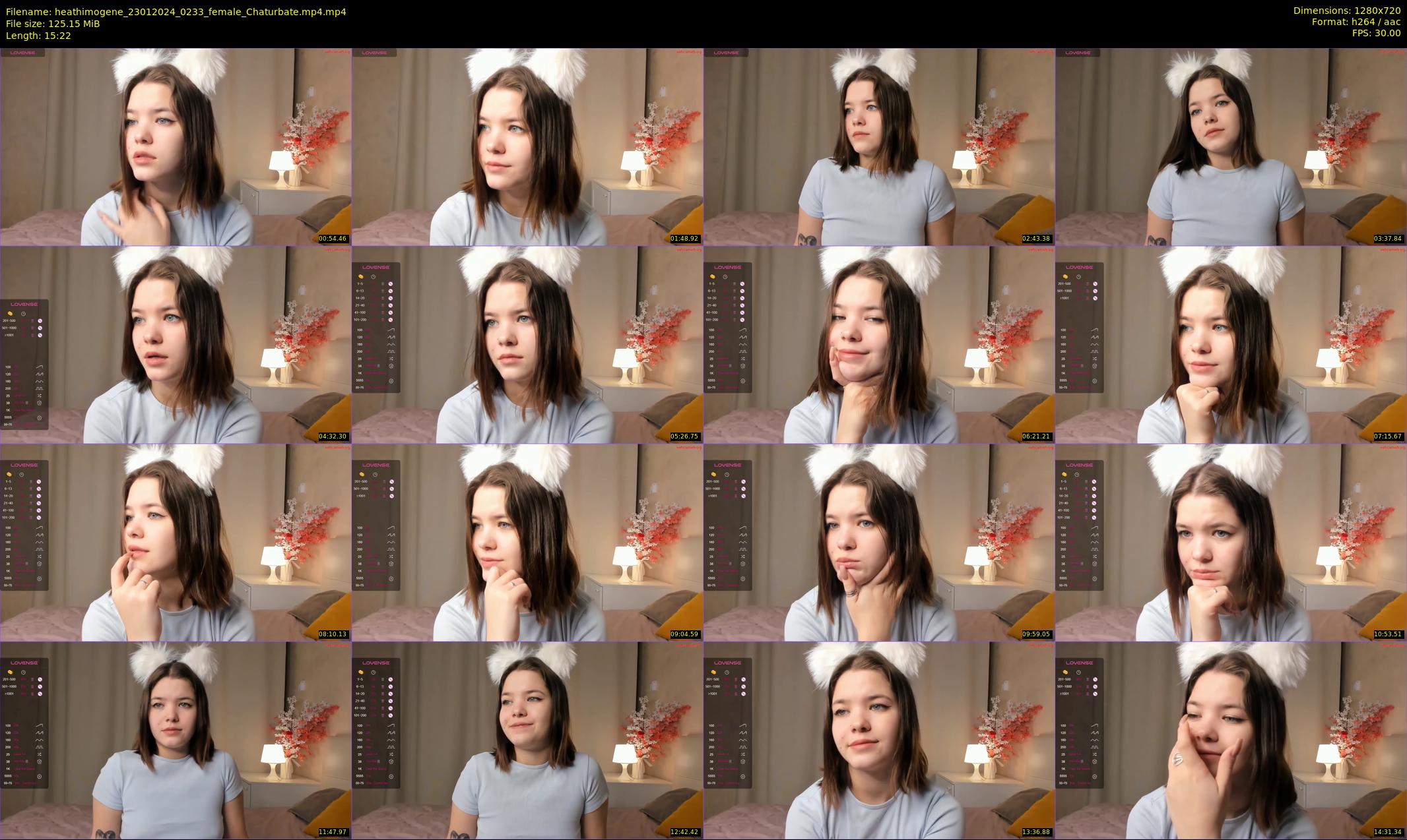 heathimogene — 16 minute Chaturbate female cam show recording, 720p, Jan 23, 2024