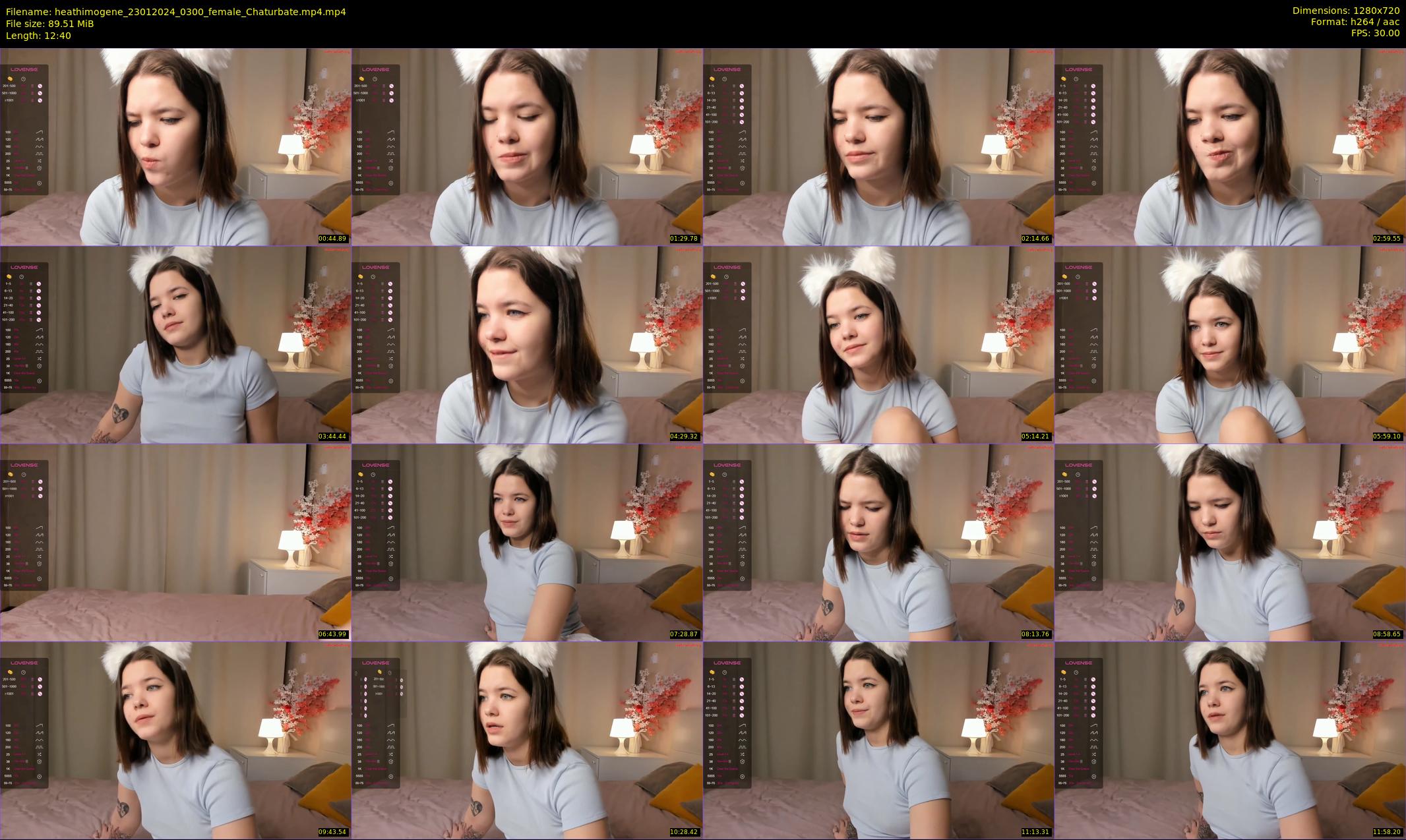 heathimogene — 13 minute Chaturbate female cam show recording, 720p, Jan 23, 2024