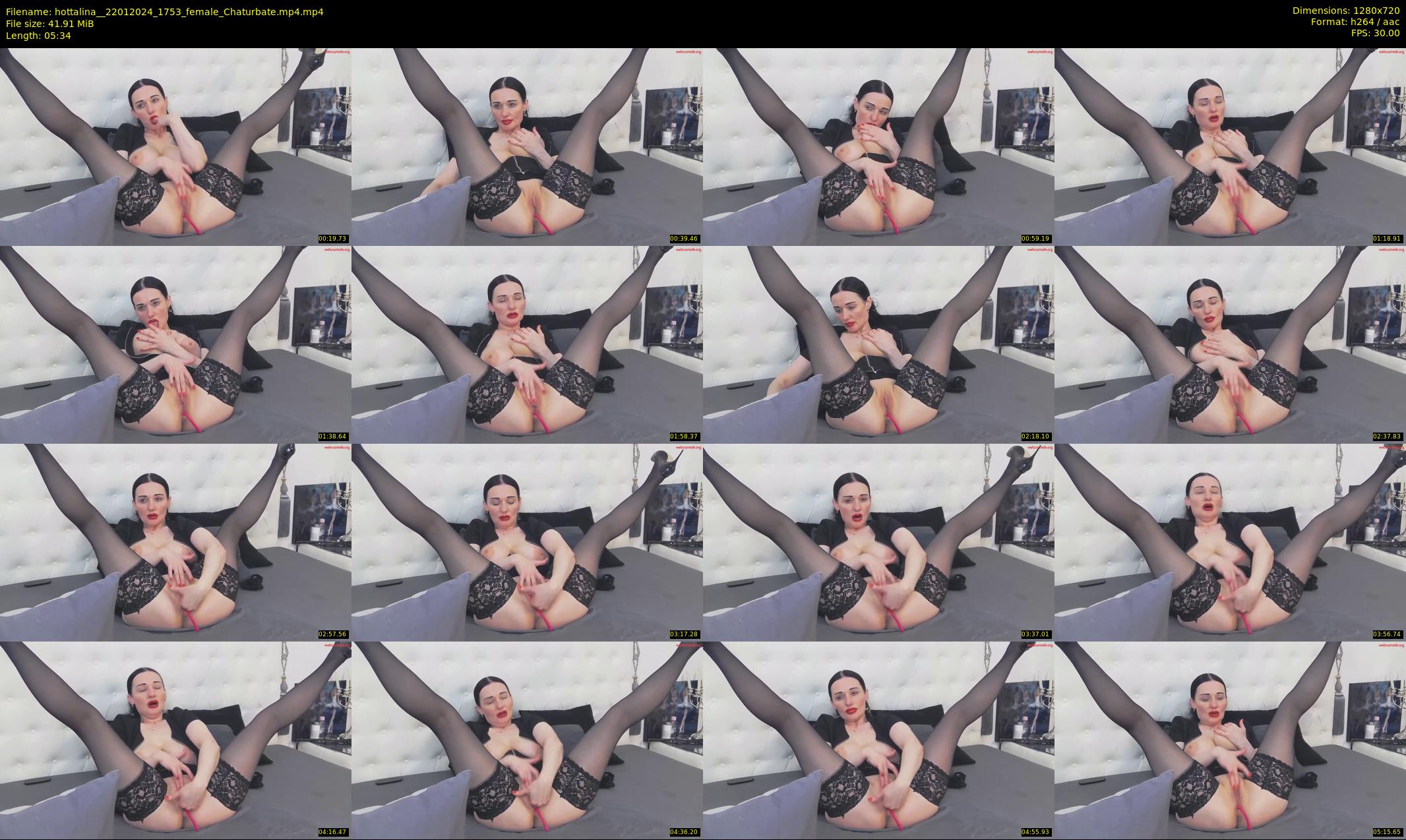 hottalina_ — 6 minute Chaturbate female cam show recording, 720p, Jan 22, 2024