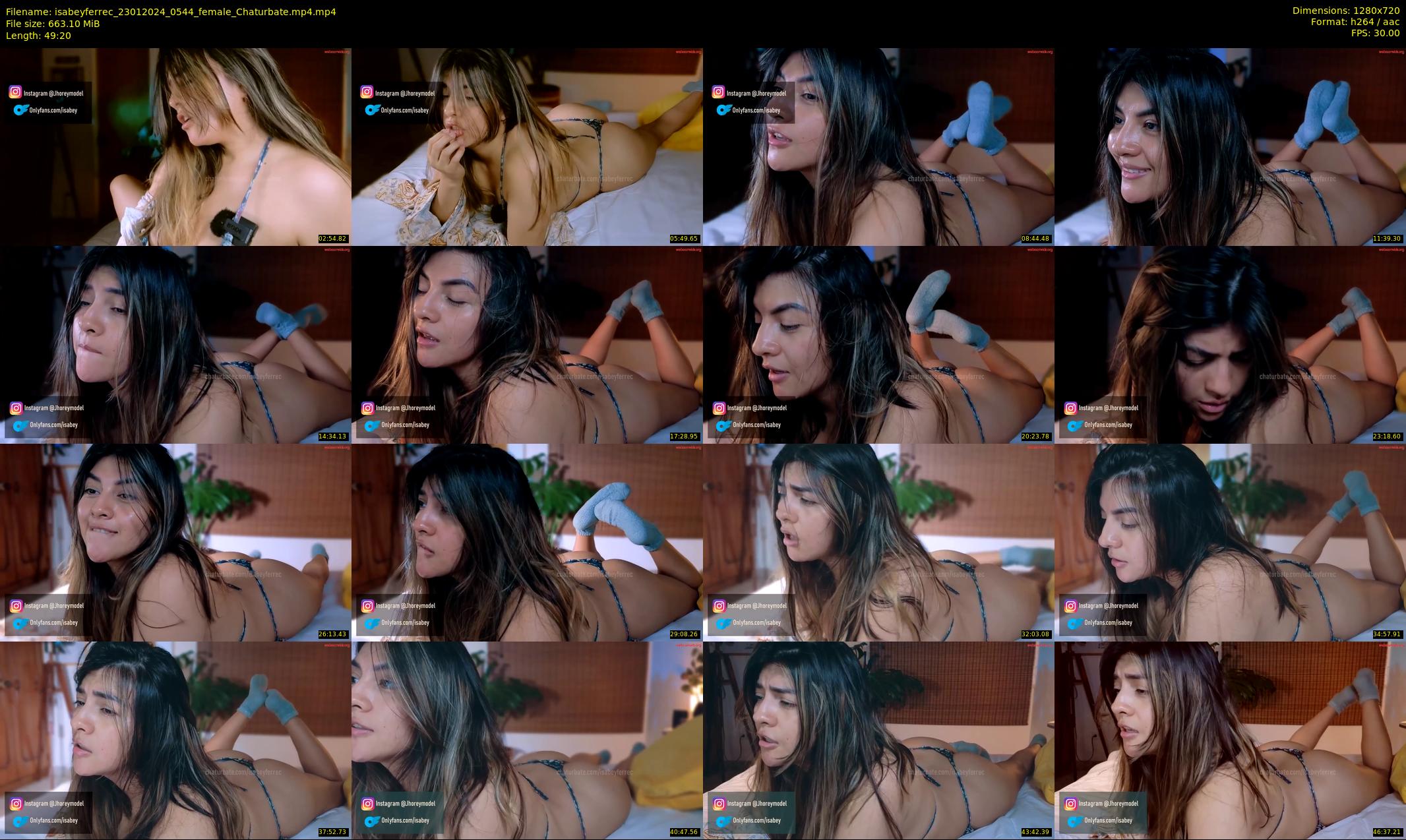 isabeyferrec — 50 minute Chaturbate female cam show recording, 720p, Jan 23, 2024