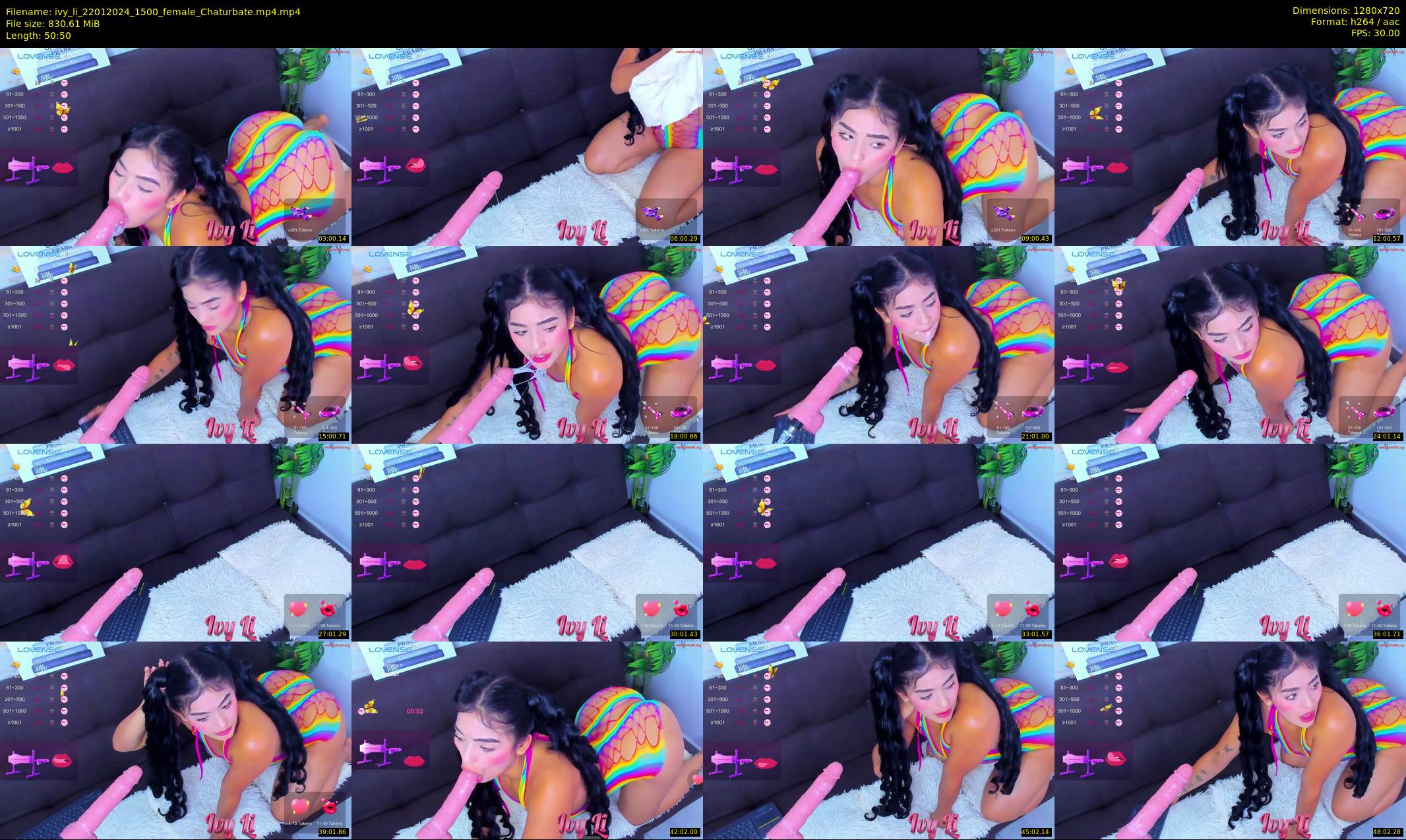ivy_li — 51 minute Chaturbate female cam show recording, 720p, Jan 22, 2024