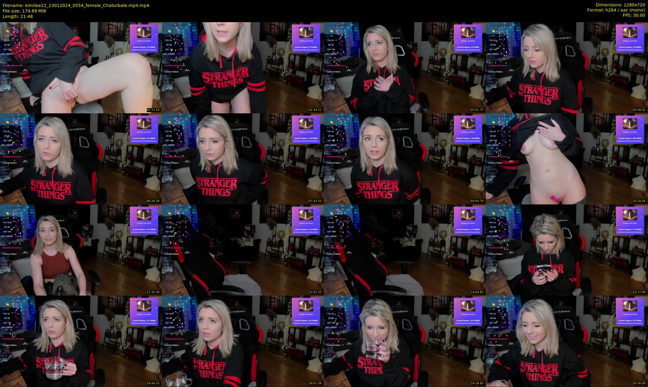kimilee22 — 22 minute Chaturbate female cam show recording, 720p, Jan 23, 2024