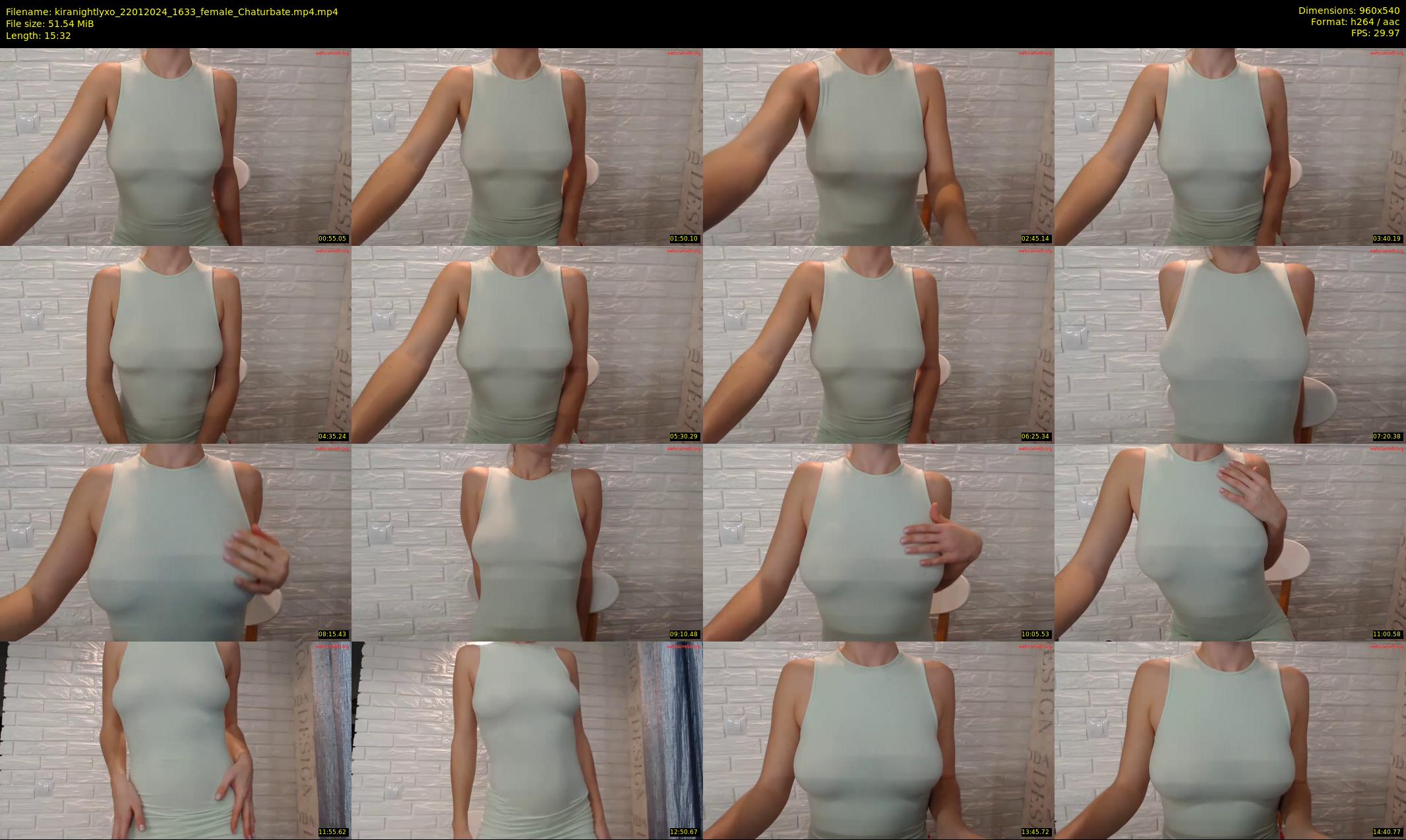kiranightlyxo — 16 minute Chaturbate female cam show recording, 480p, Jan 22, 2024