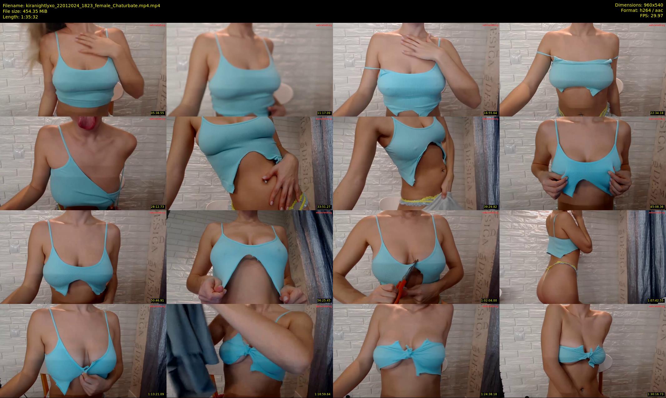 kiranightlyxo — 96 minute Chaturbate female cam show recording, 480p, Jan 22, 2024