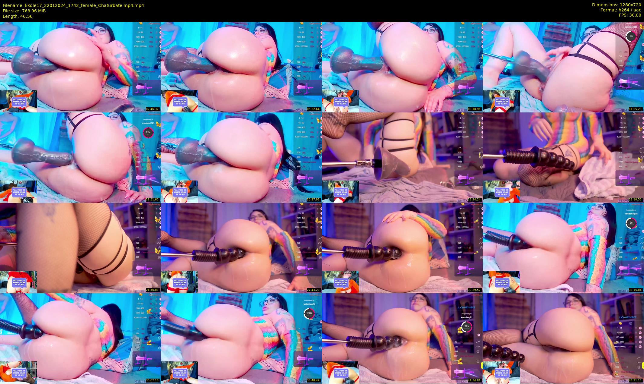 kkole17 — 47 minute Chaturbate female cam show recording, 720p, Jan 22, 2024