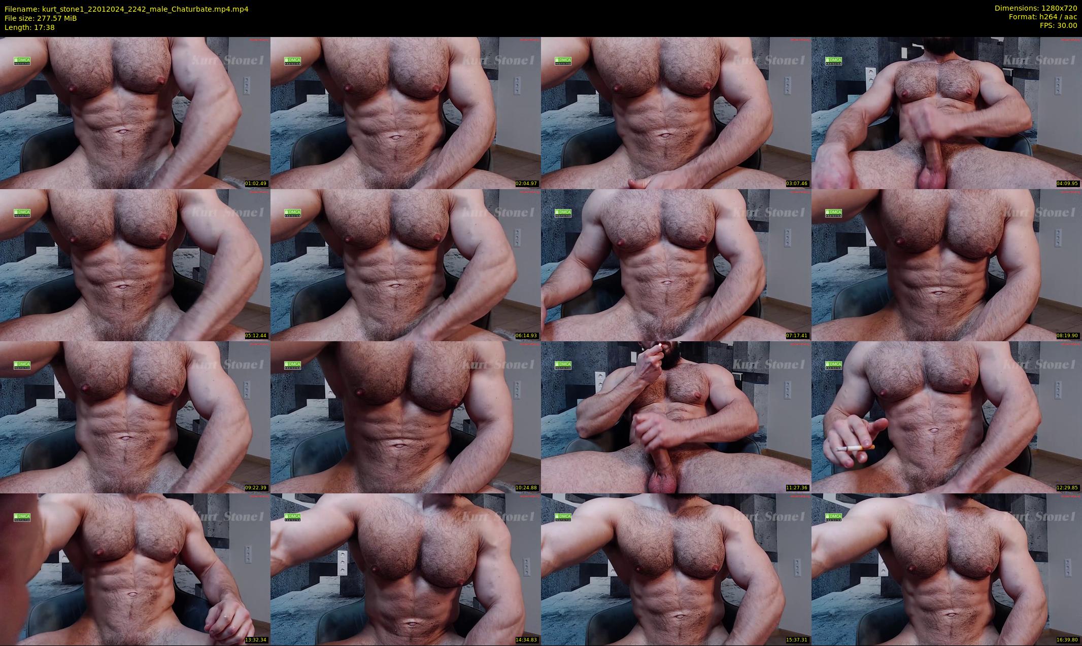 kurt_stone1 — 18 minute Chaturbate male cam show recording, 720p, Jan 22, 2024