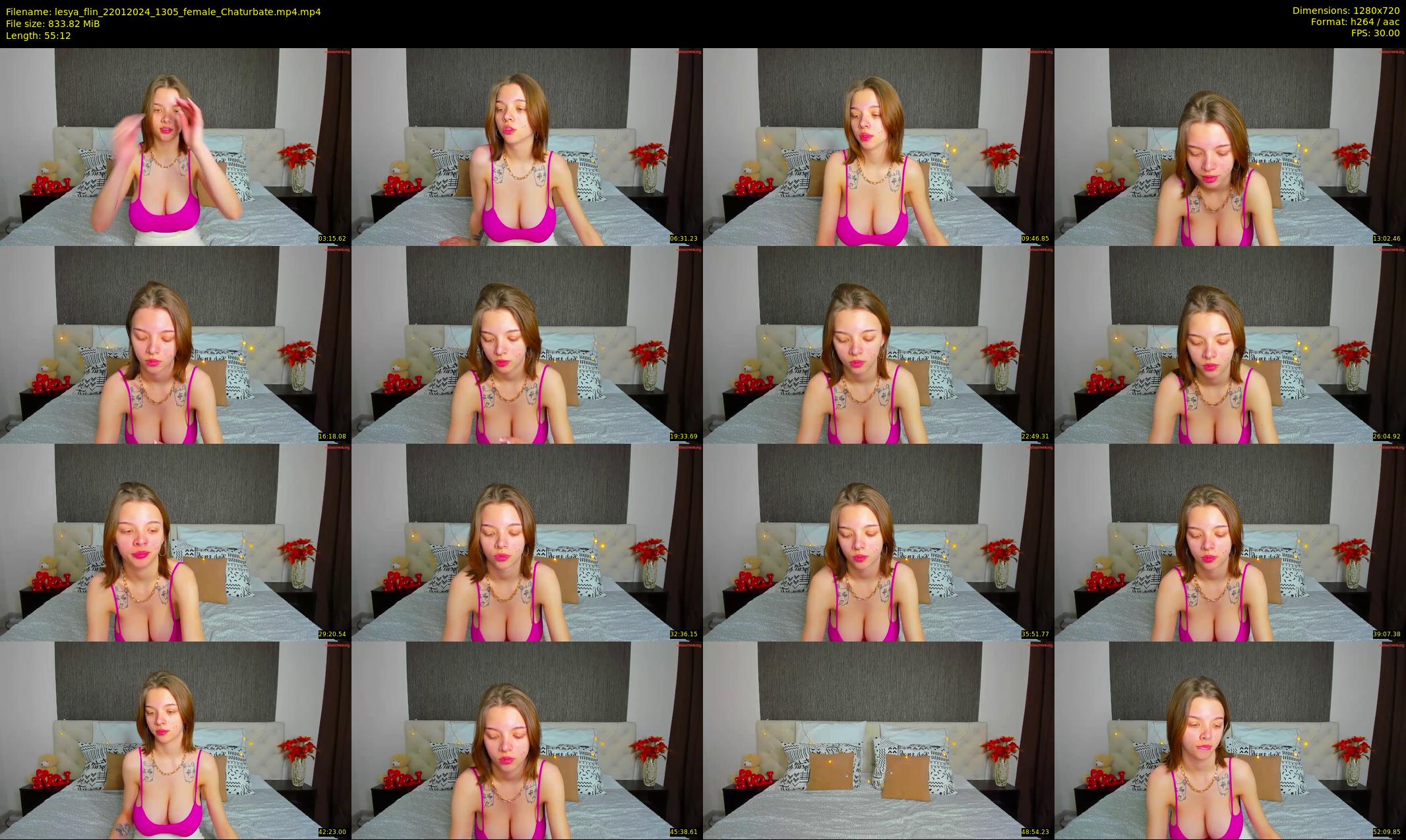 lesya_flin — 56 minute Chaturbate female cam show recording, 720p, Jan 22, 2024
