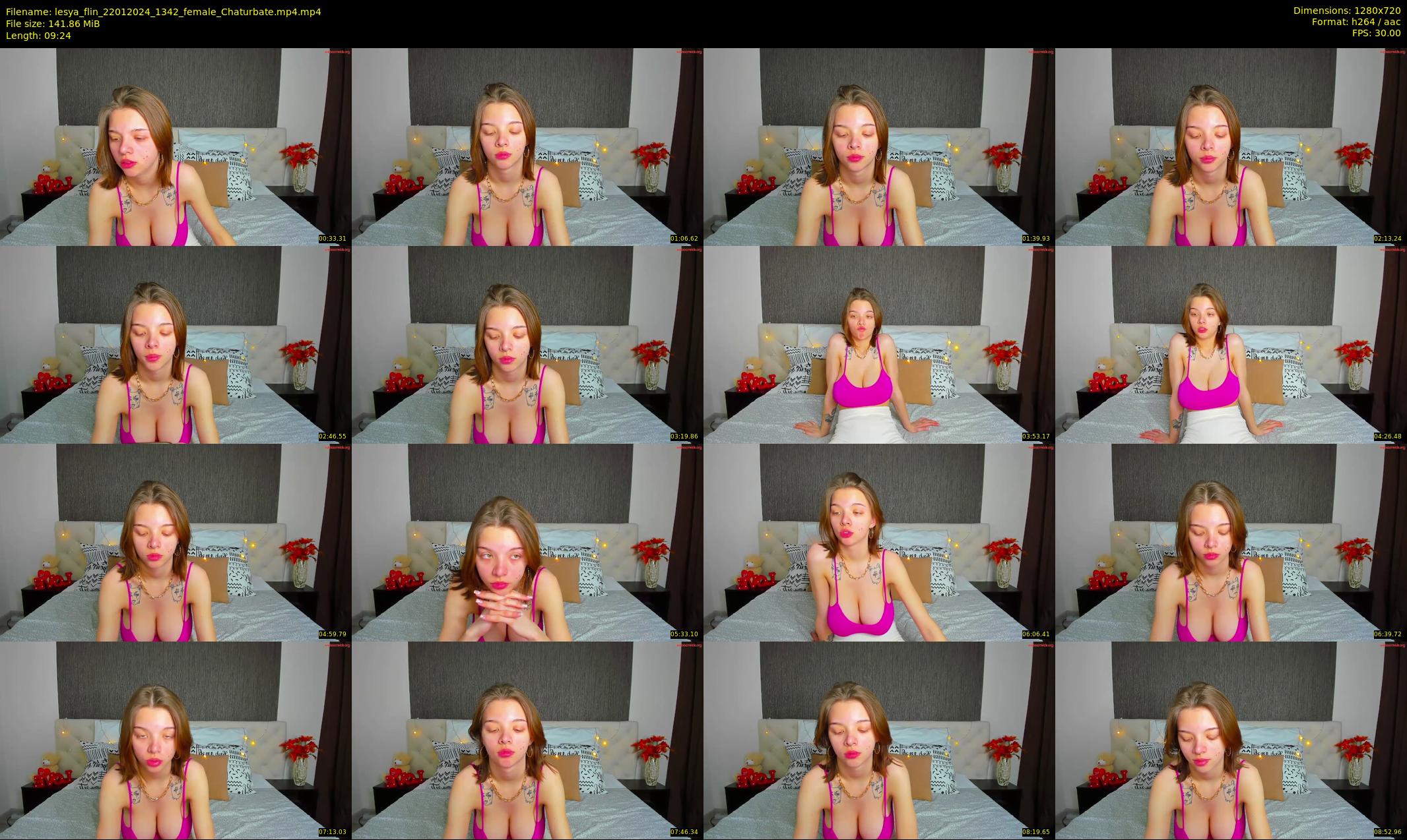 lesya_flin — 10 minute Chaturbate female cam show recording, 720p, Jan 22, 2024