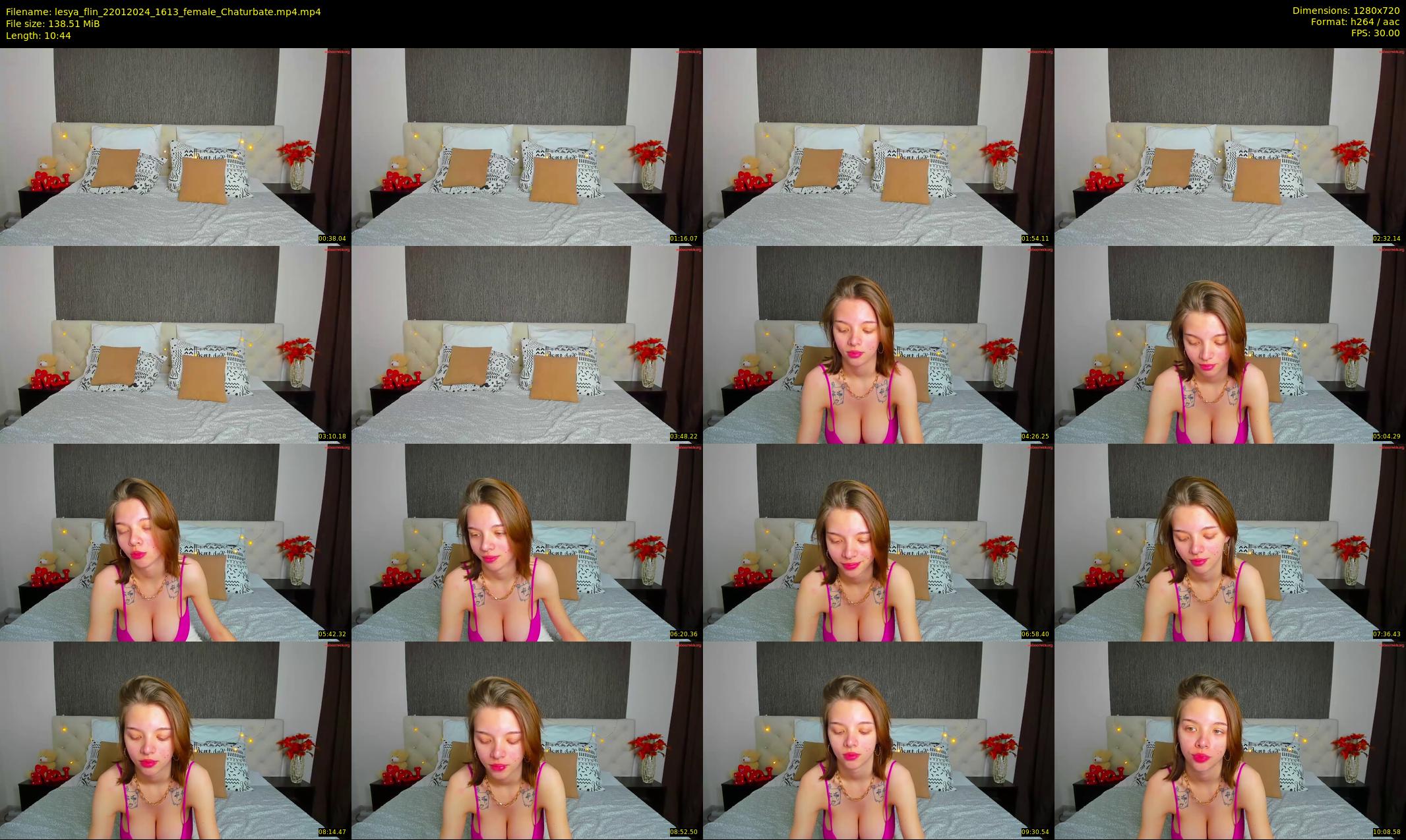 lesya_flin — 11 minute Chaturbate female cam show recording, 720p, Jan 22, 2024