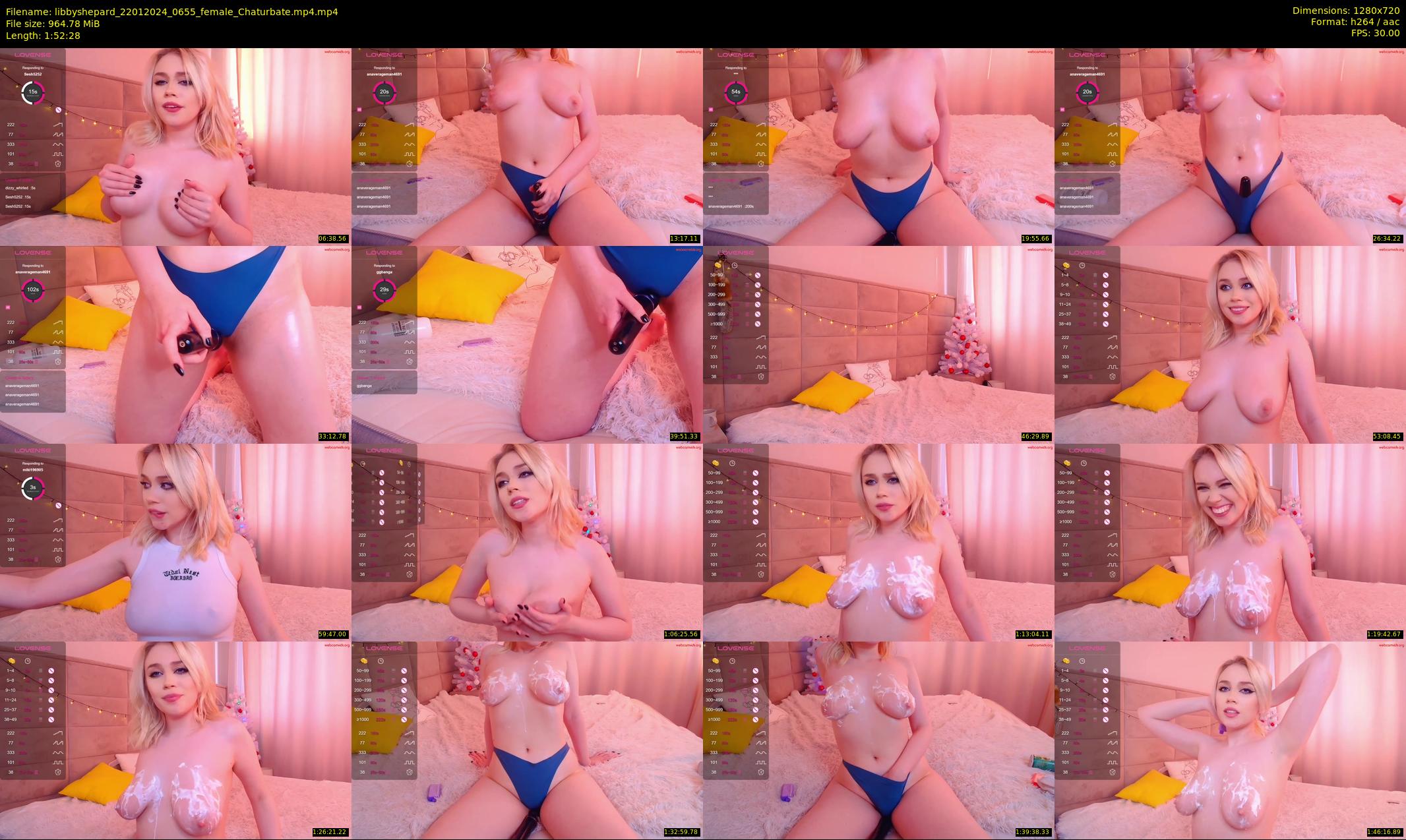 libbyshepard — 113 minute Chaturbate female cam show recording, 720p, Jan 22, 2024