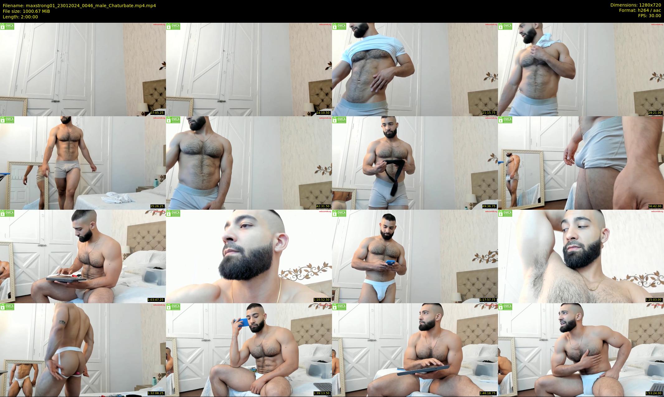 maxstrong01 — 120 minute Chaturbate male cam show recording, 720p, Jan 23, 2024