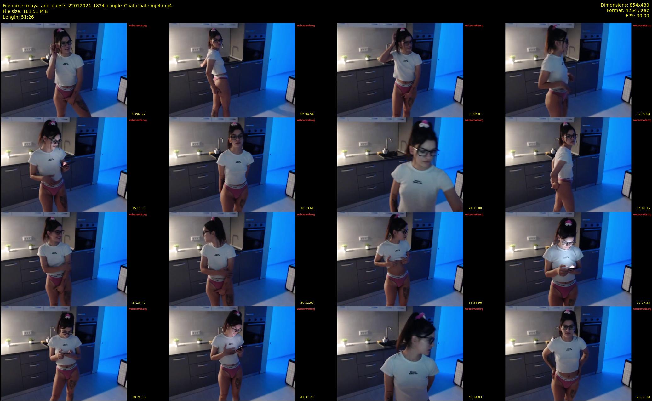 maya_and_guests — 52 minute Chaturbate couple cam show recording, 480p, Jan 22, 2024