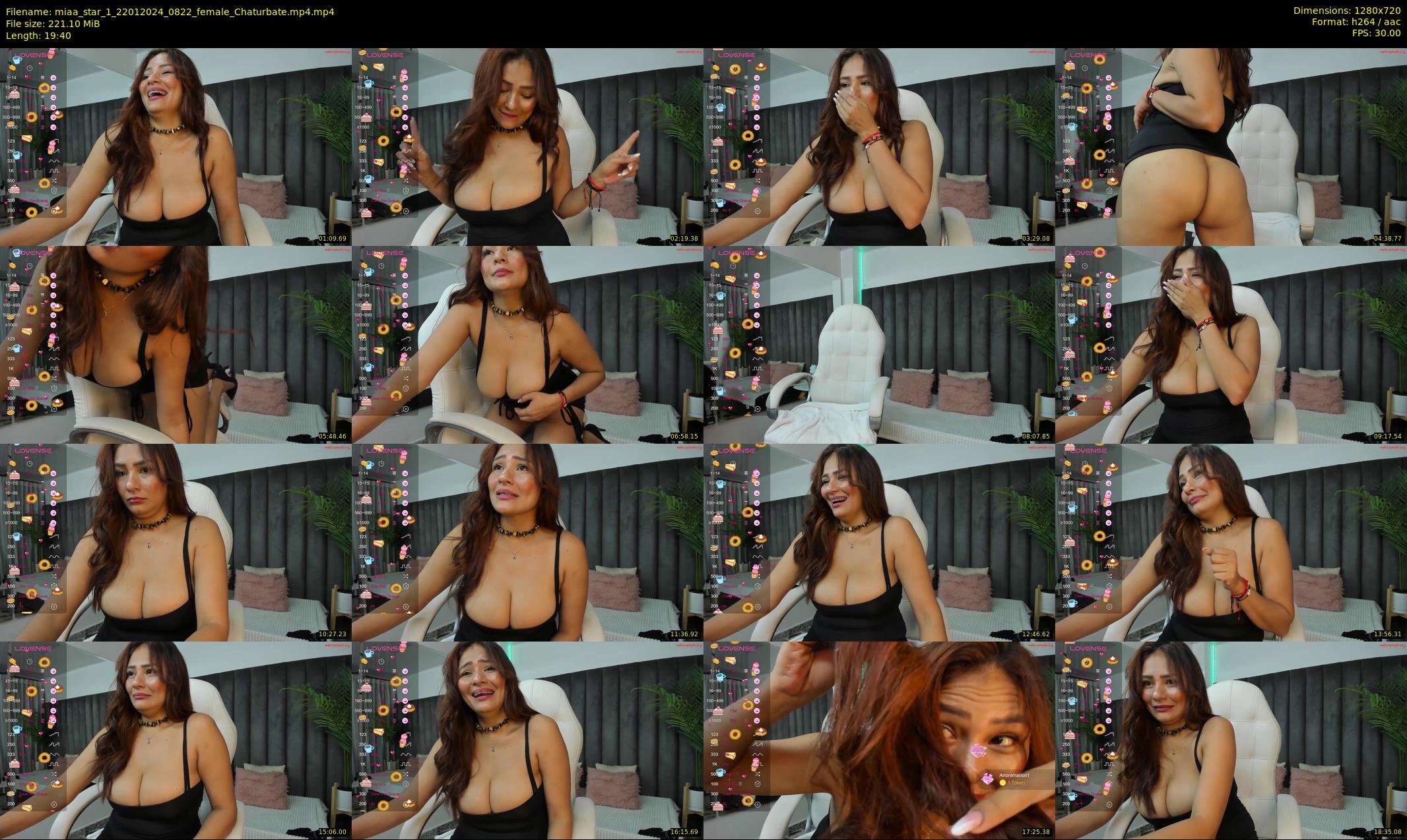 miaa_star_1 — 20 minute Chaturbate female cam show recording, 720p, Jan 22, 2024