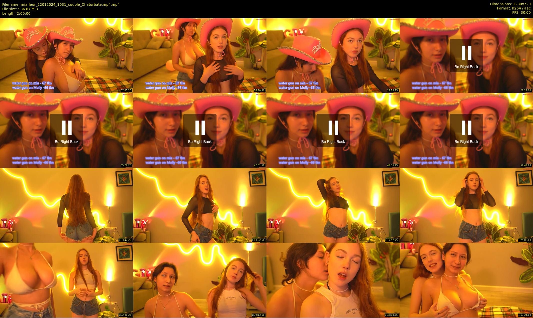 miafleur — 120 minute Chaturbate female cam show recording, 720p, Jan 22, 2024