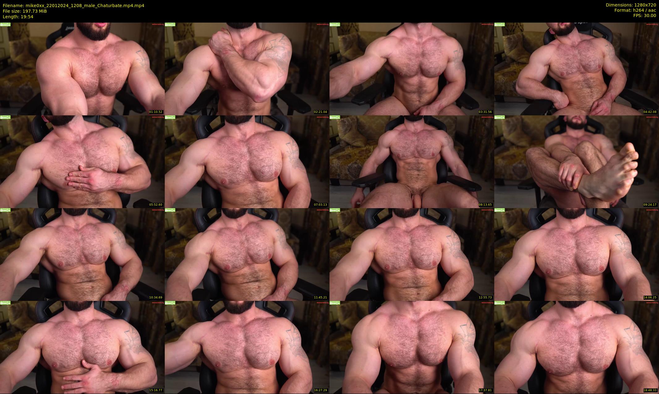 mike0xx — 20 minute Chaturbate male cam show recording, 720p, Jan 22, 2024