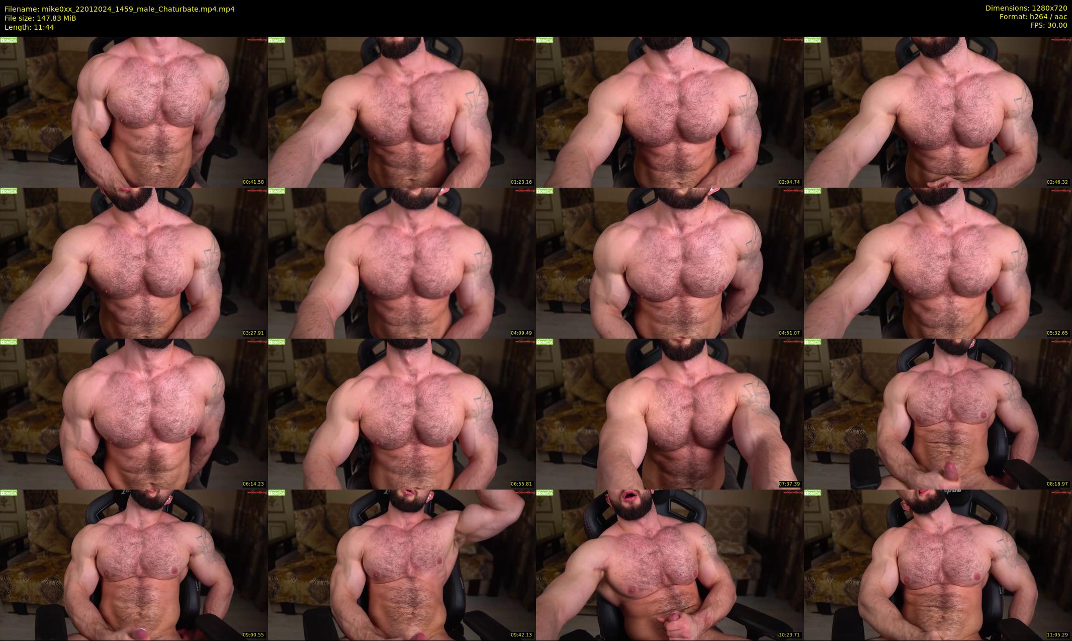 mike0xx — 12 minute Chaturbate male cam show recording, 720p, Jan 22, 2024