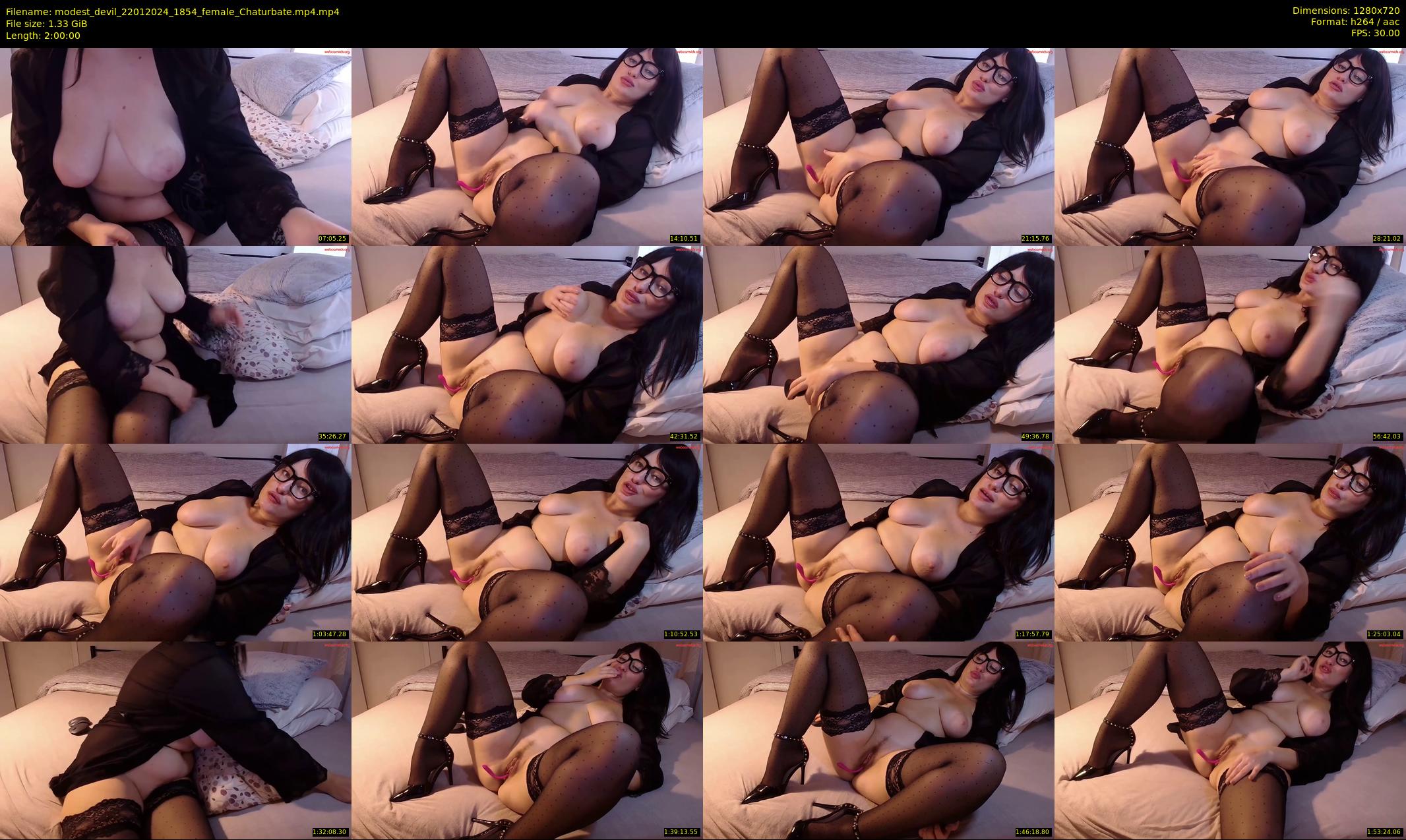 modest_devil — 120 minute Chaturbate female cam show recording, 720p, Jan 22, 2024
