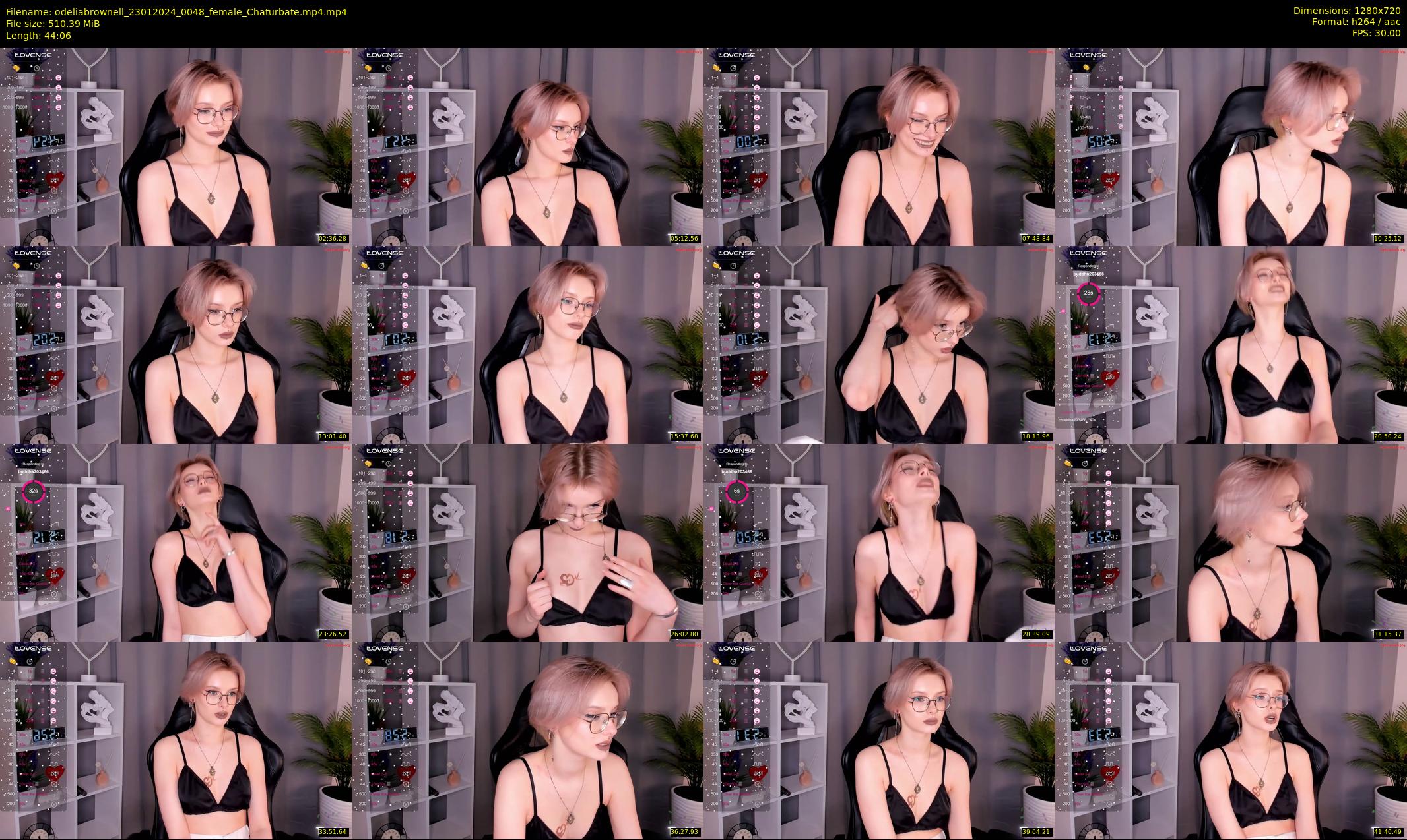 odeliabrownell — 45 minute Chaturbate female cam show recording, 720p, Jan 23, 2024