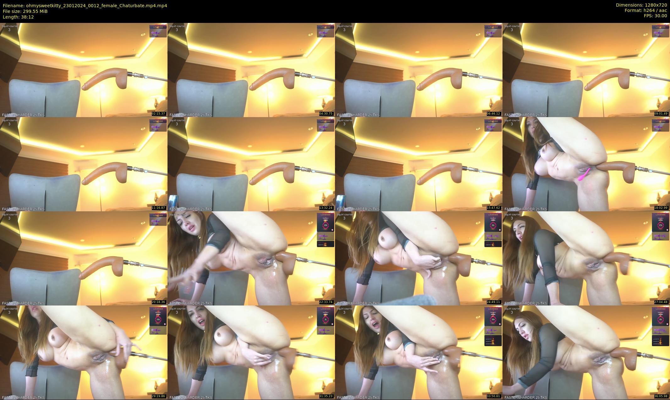 ohmysweetkitty — 39 minute Chaturbate female cam show recording, 720p, Jan 23, 2024