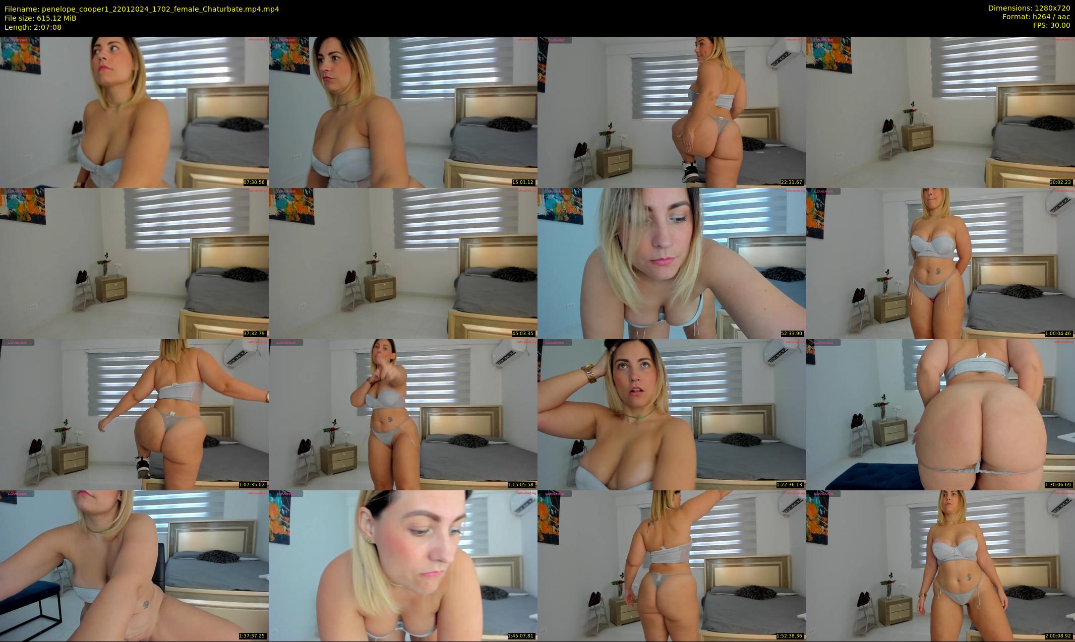 penelope_cooper1 — 128 minute Chaturbate female cam show recording, 720p, Jan 22, 2024