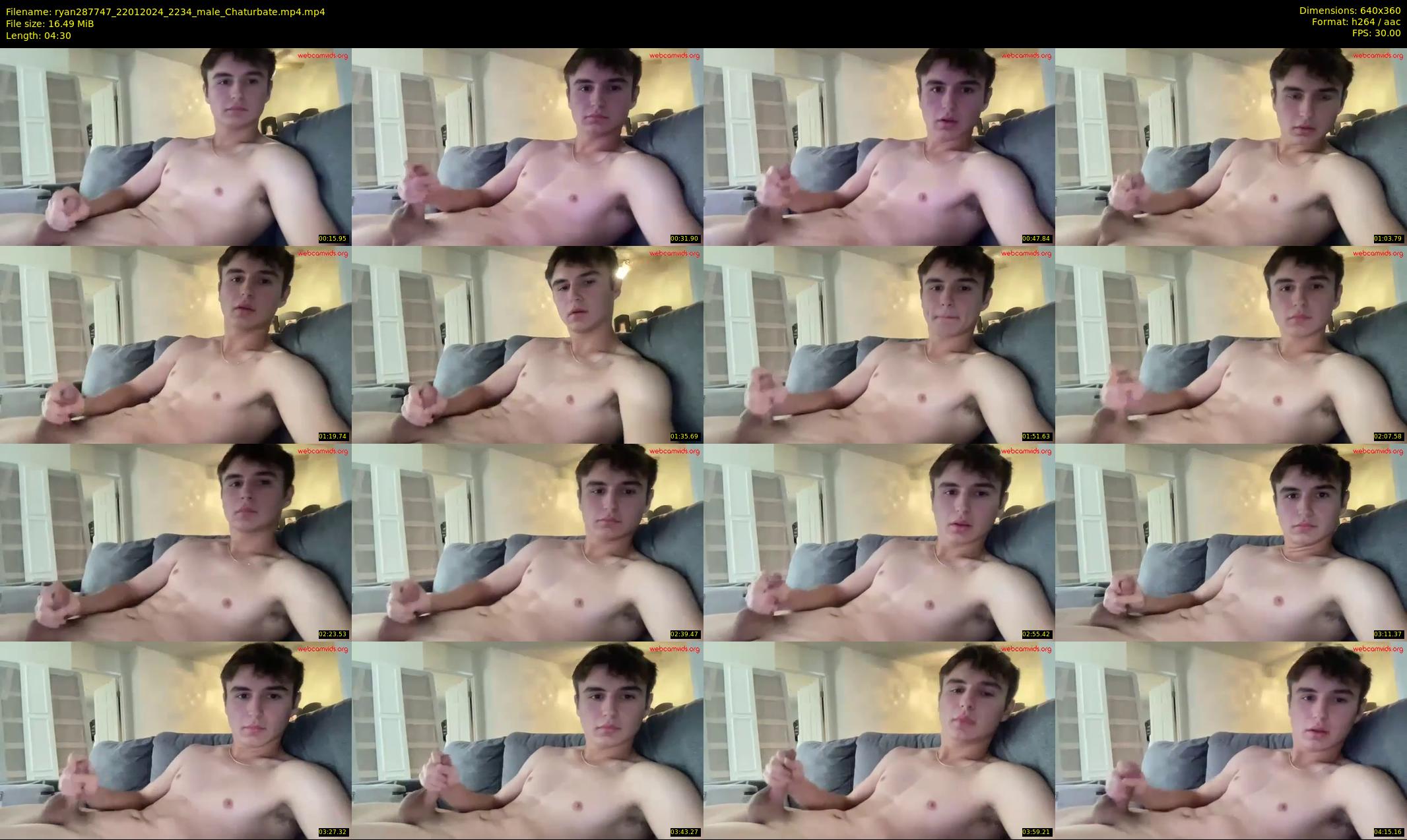 ryan287747 — 5 minute Chaturbate male cam show recording, 360p, Jan 22, 2024