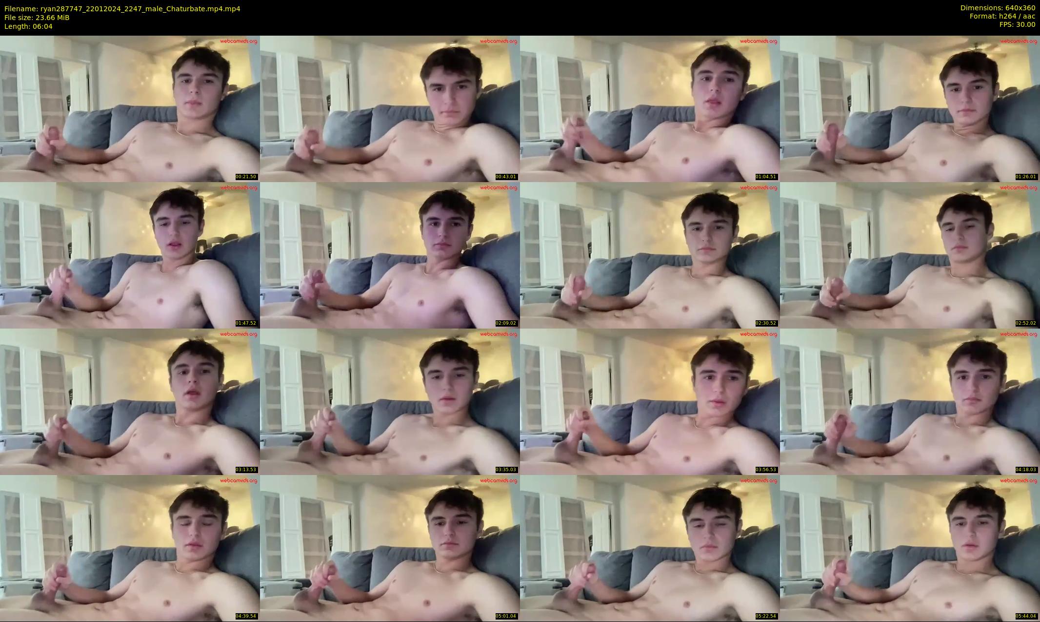 ryan287747 — 7 minute Chaturbate male cam show recording, 360p, Jan 22, 2024