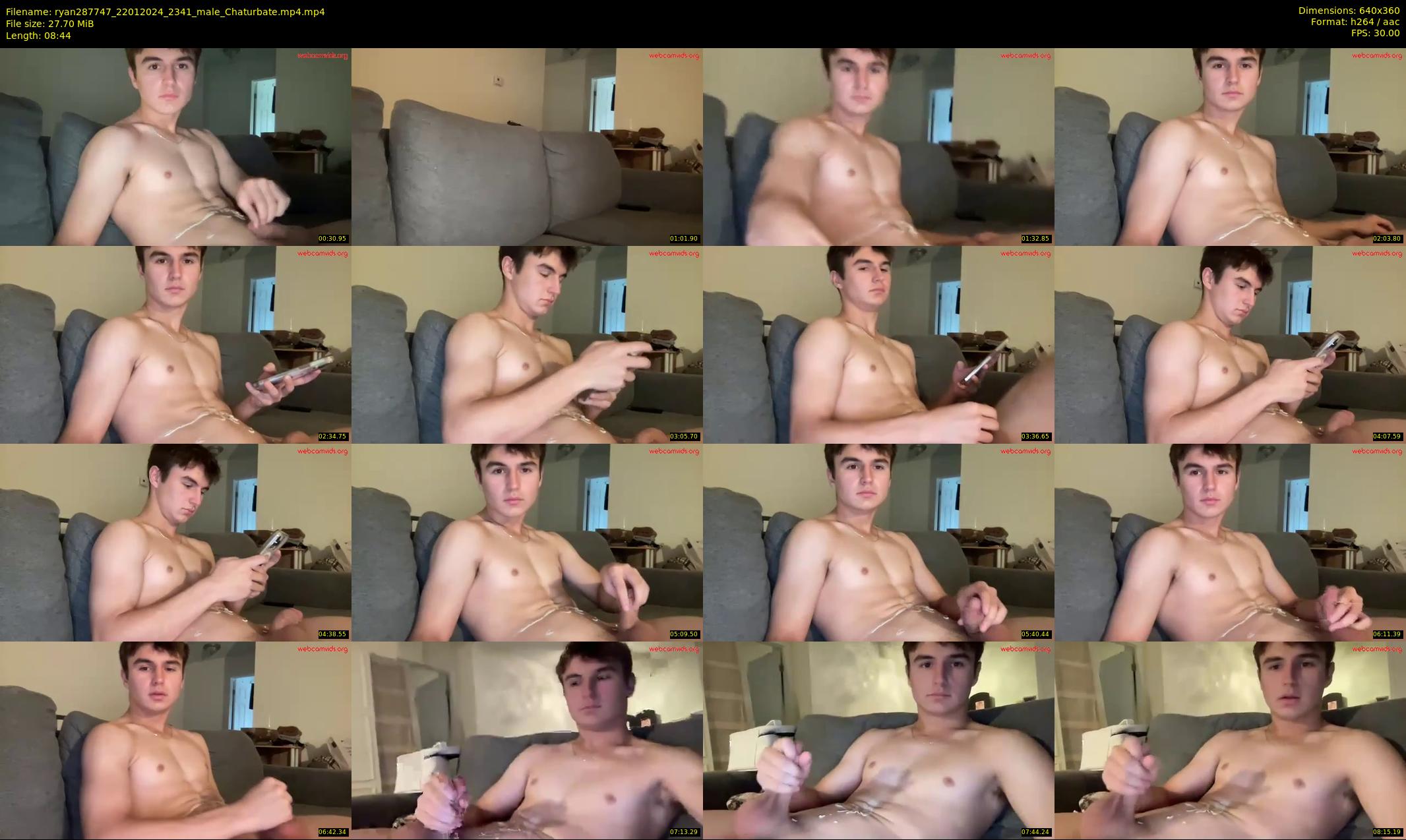 ryan287747 — 9 minute Chaturbate male cam show recording, 360p, Jan 22, 2024